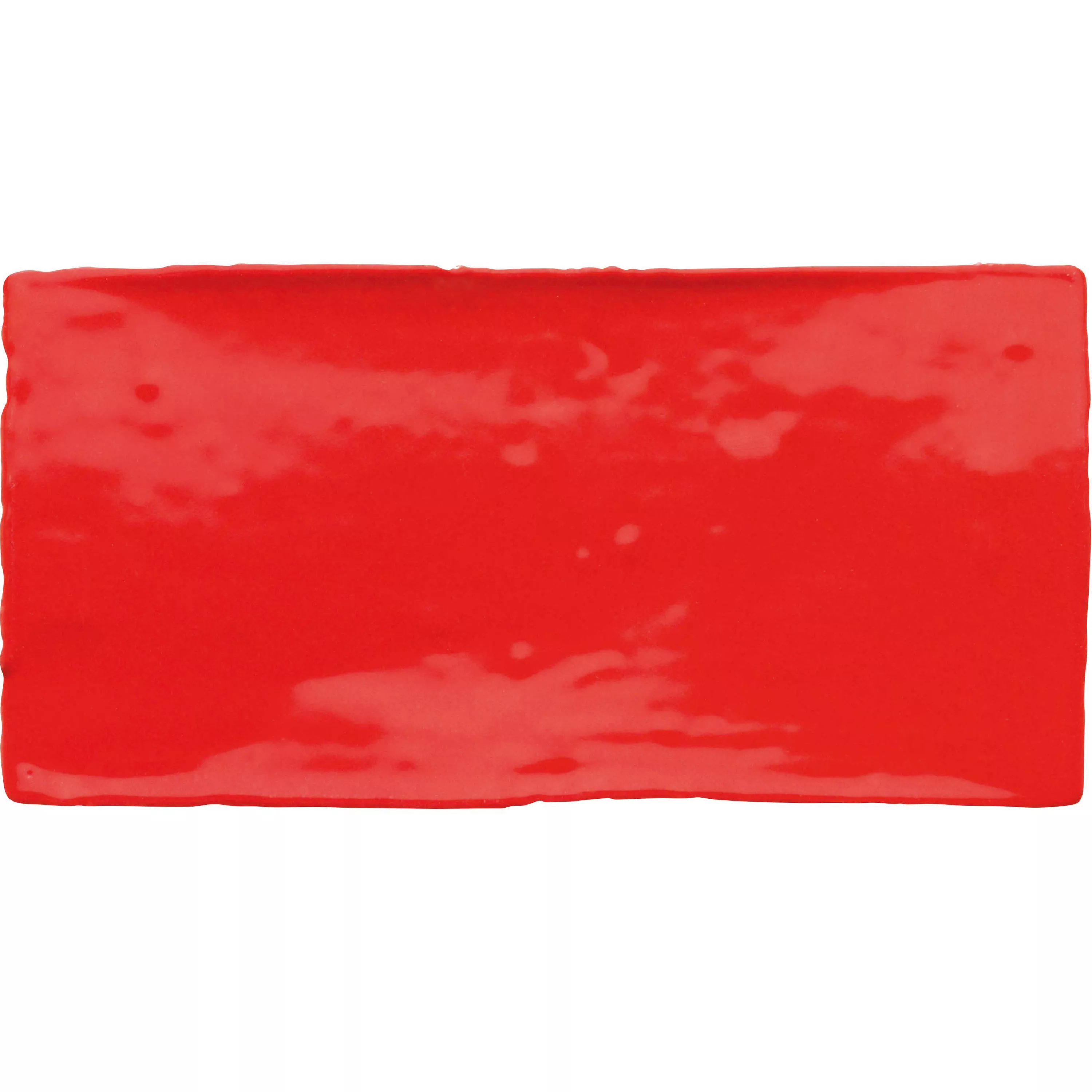Faianta De Perete Algier Lucrate Manual 7,5x15cm Roșu
