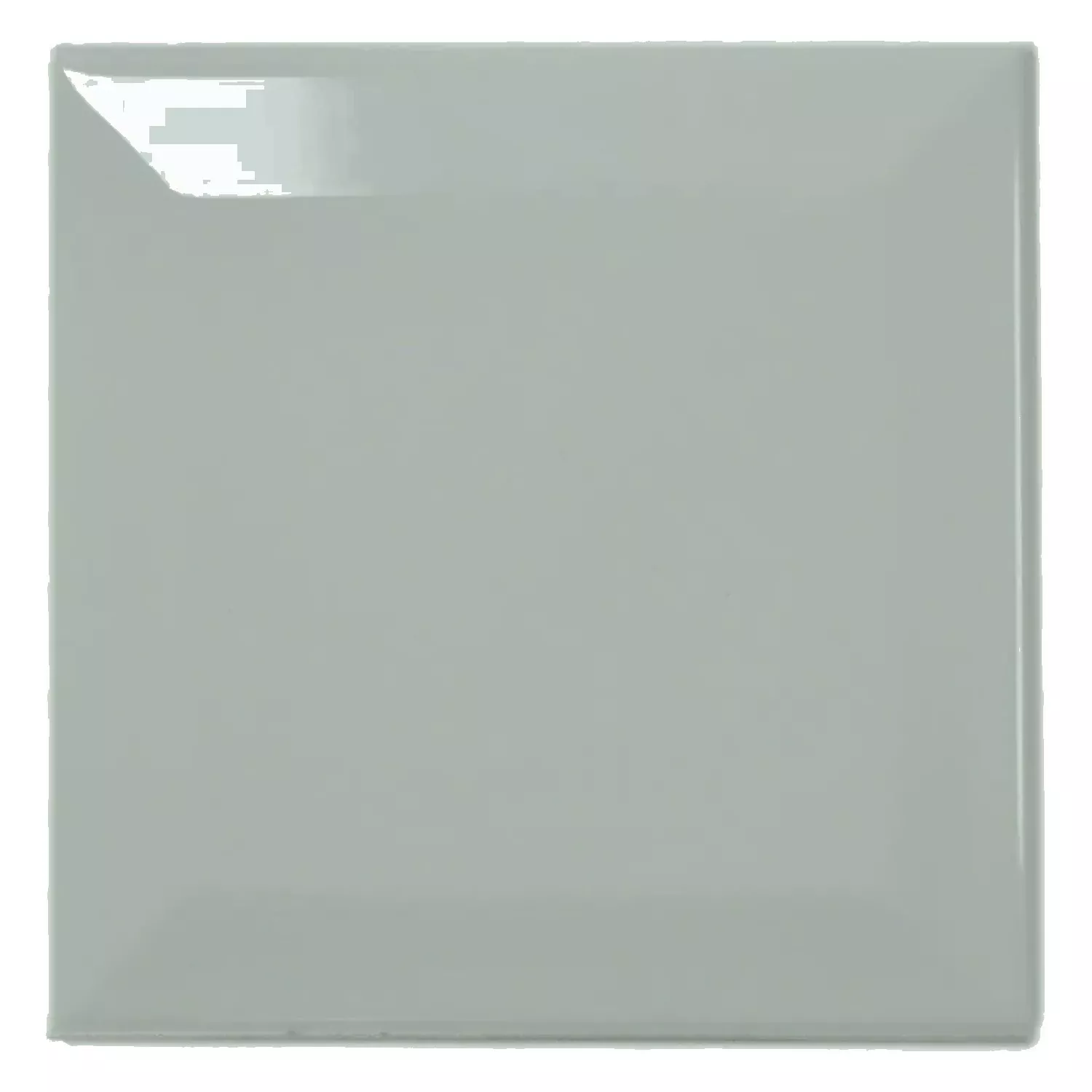 Tigla de metrou Verde Strălucitor 10x10 cm Fațetă Catarina Alga