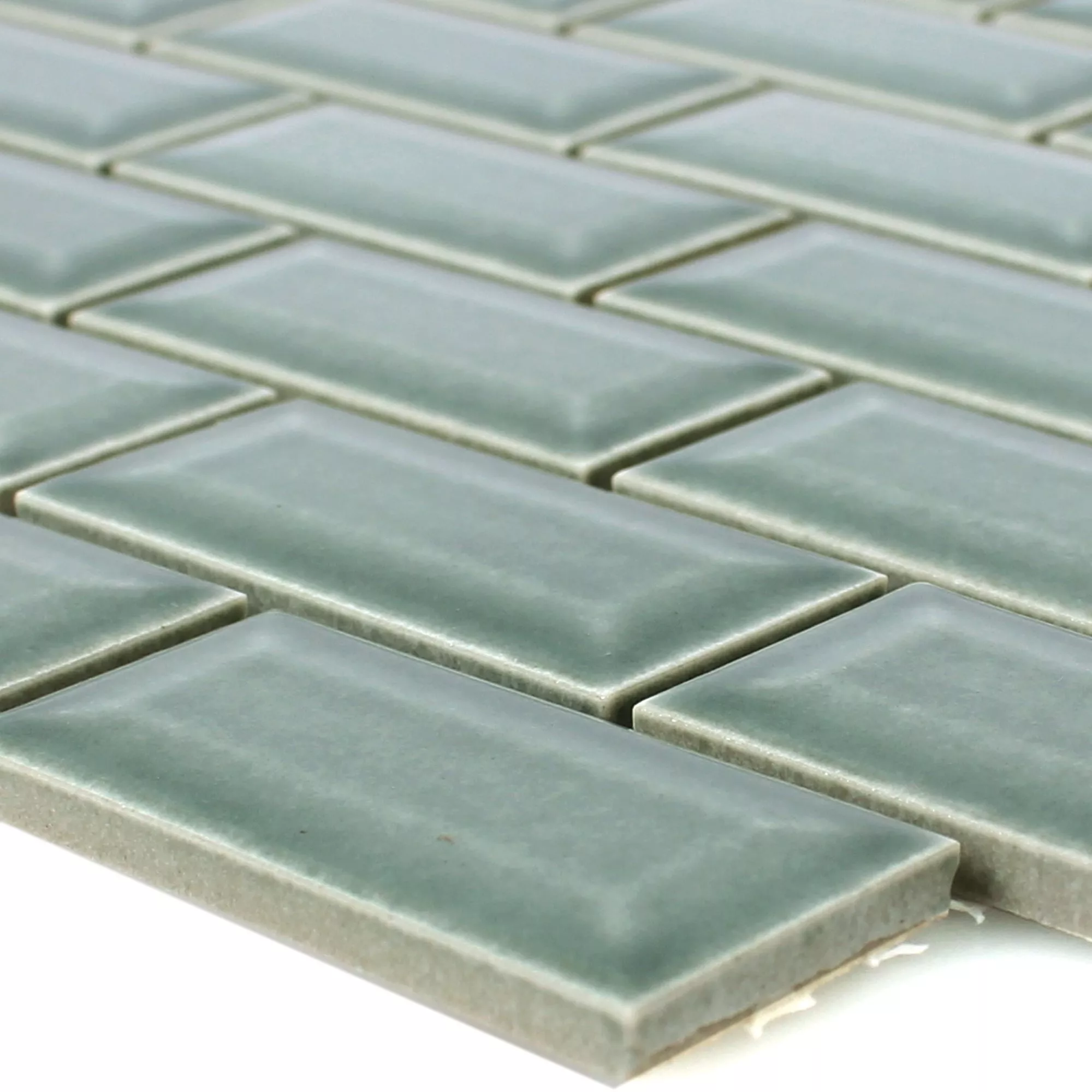 Mozaic Ceramic Metro Fațetă Picton Petrol Strălucitor Mozaic Ceramic Metro Fațetă Picton Petrol Strălucitor