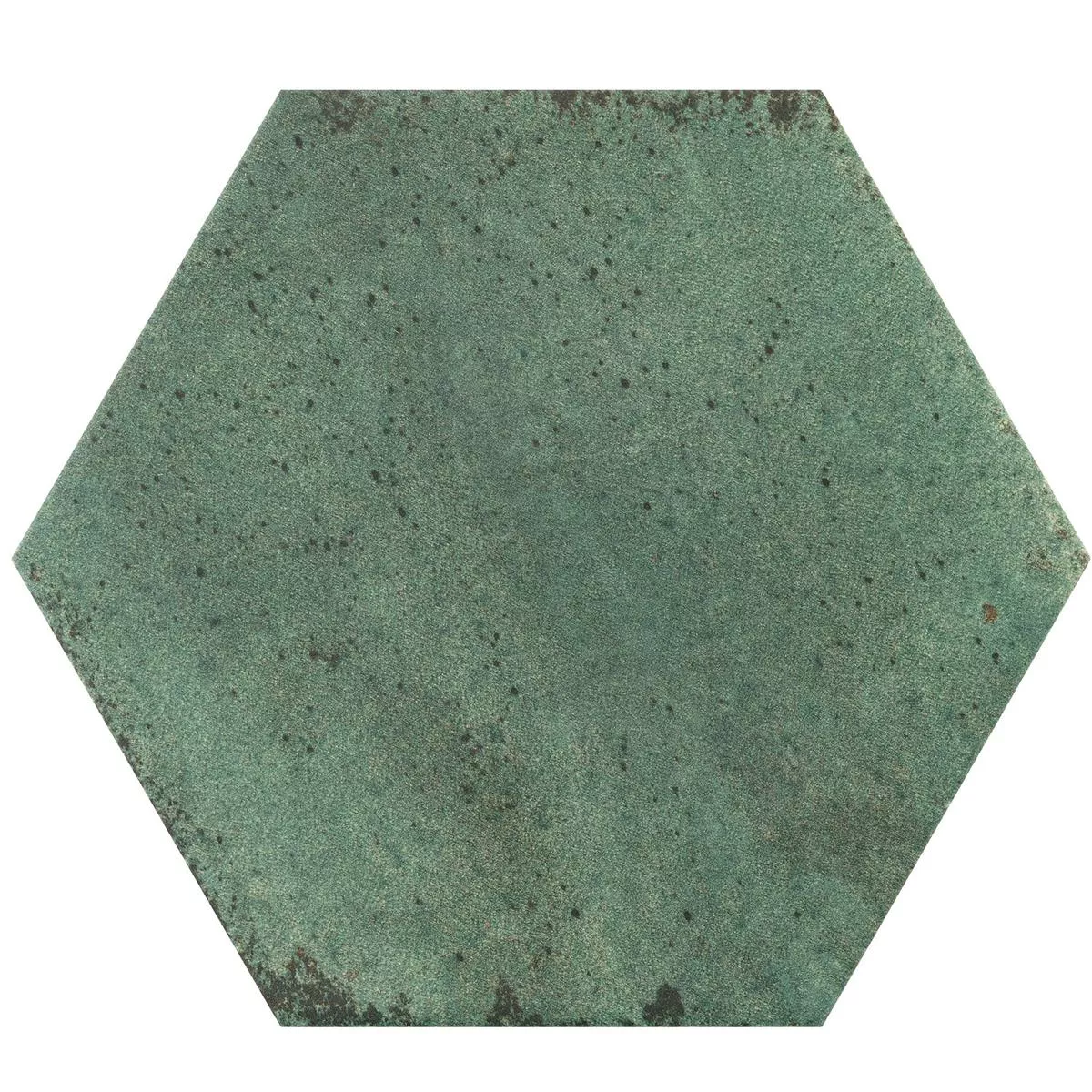 Gresie Arosa Înghețată Hexagon Verde Smarald 17,3x15cm Gresie Arosa Înghețată Hexagon Verde Smarald 17,3x15cm