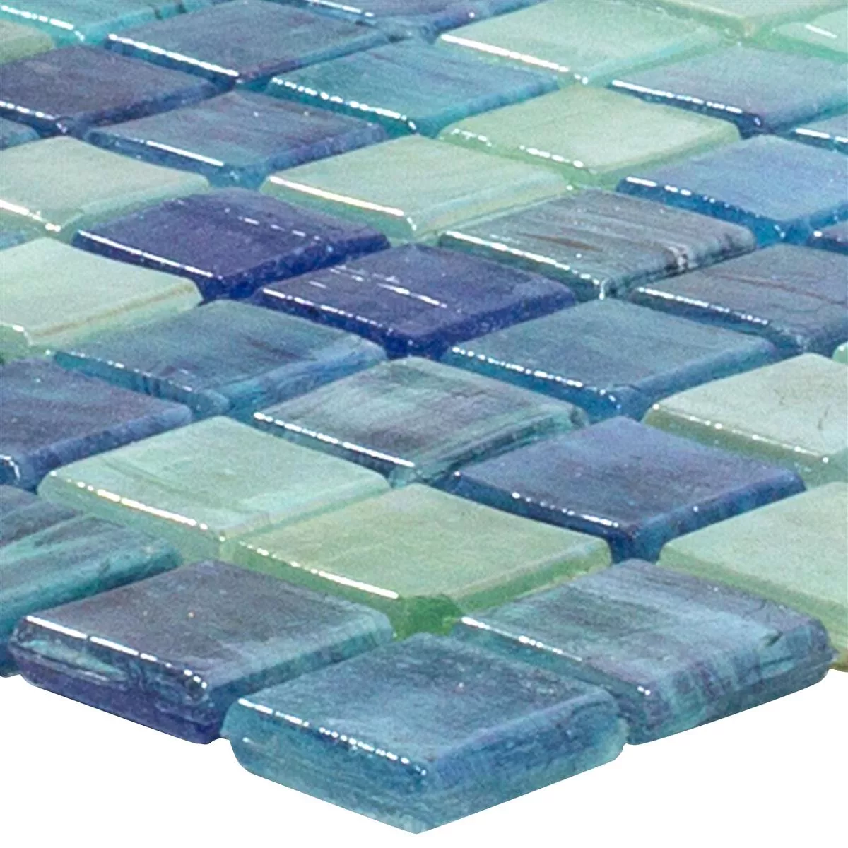 Mozaic De Sticlă Gresie Carla Albastru Turcoaz