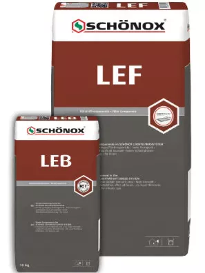 Sistem de șapă ușor Hybrid Schönox LEB 9 Kg - LEF 10 Kg Sistem de șapă ușor Hybrid Schönox LEB 9 Kg - LEF 10 Kg