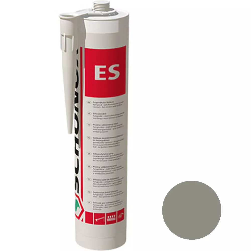Silicon de etanșare a rosturilor Schönox ES gri nisip (300 ml)
