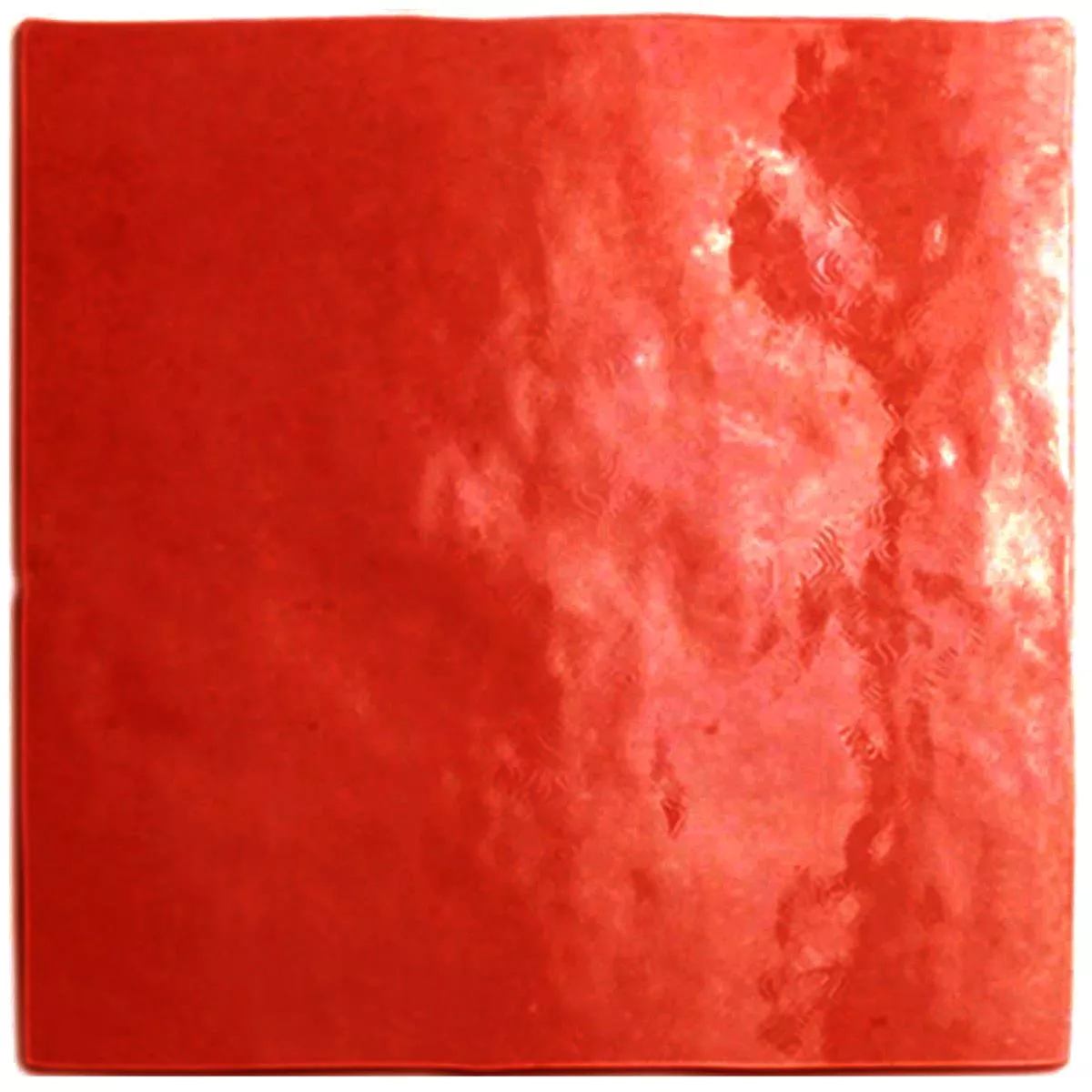Faianta De Perete Rebecca Ondulat Roșu 16,2x16,2cm