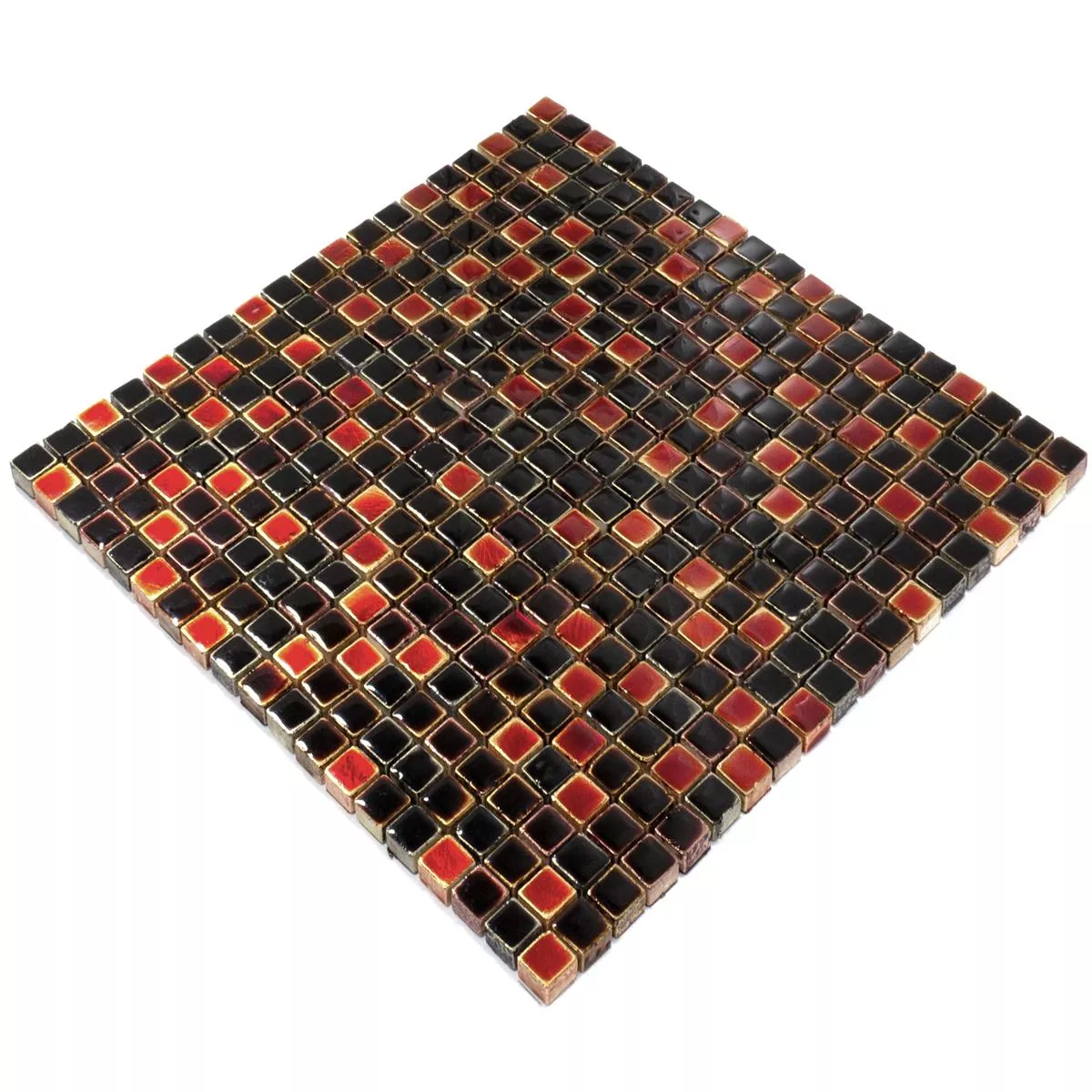 Piatră Naturală Plăci De Mozaic Firestone Roșu Mix
