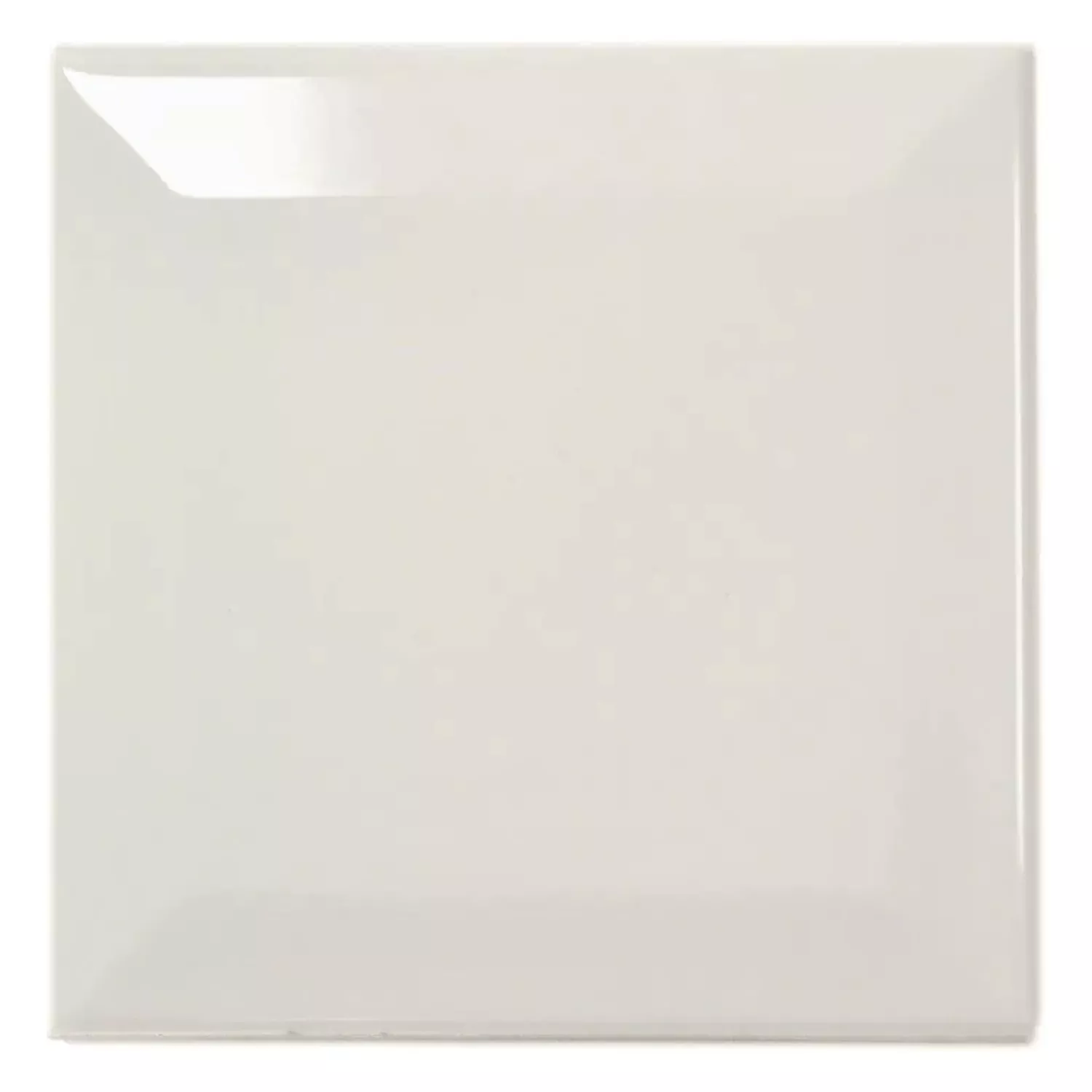Tigla de metrou Gri Strălucitor 10x10 cm Fațetă Catarina Perla