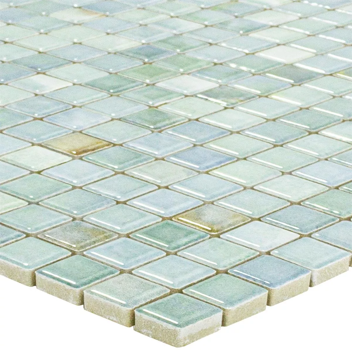 Mozaic Ceramic Gresie Elysium Aspect De Marmură Cer Albastru 12
