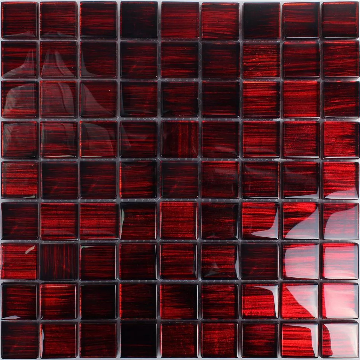 Mozaic De Sticlă Gresie Tradition Roșuînchis