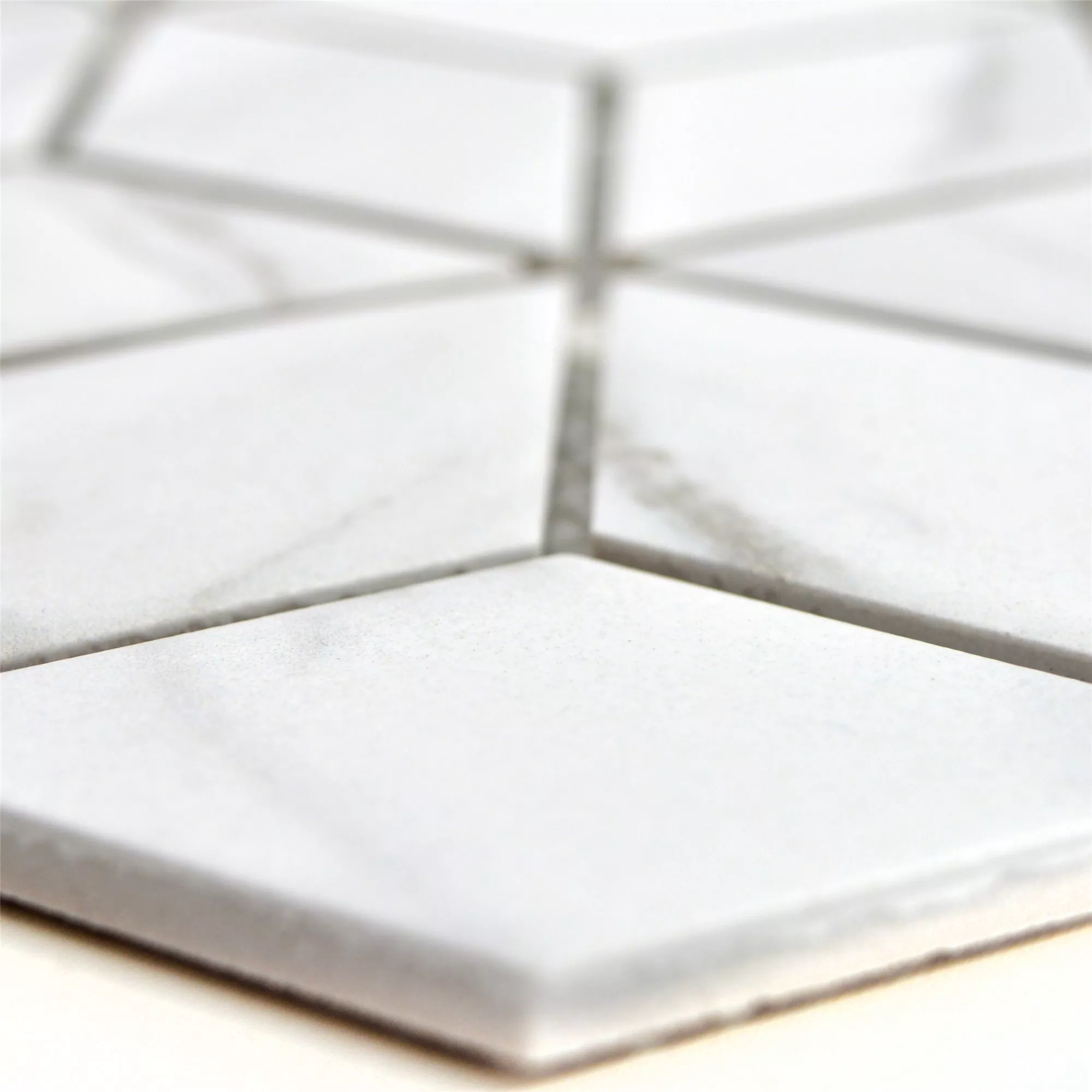 Ceramică Plăci De Mozaic Zyrus Carrara Zaruri
