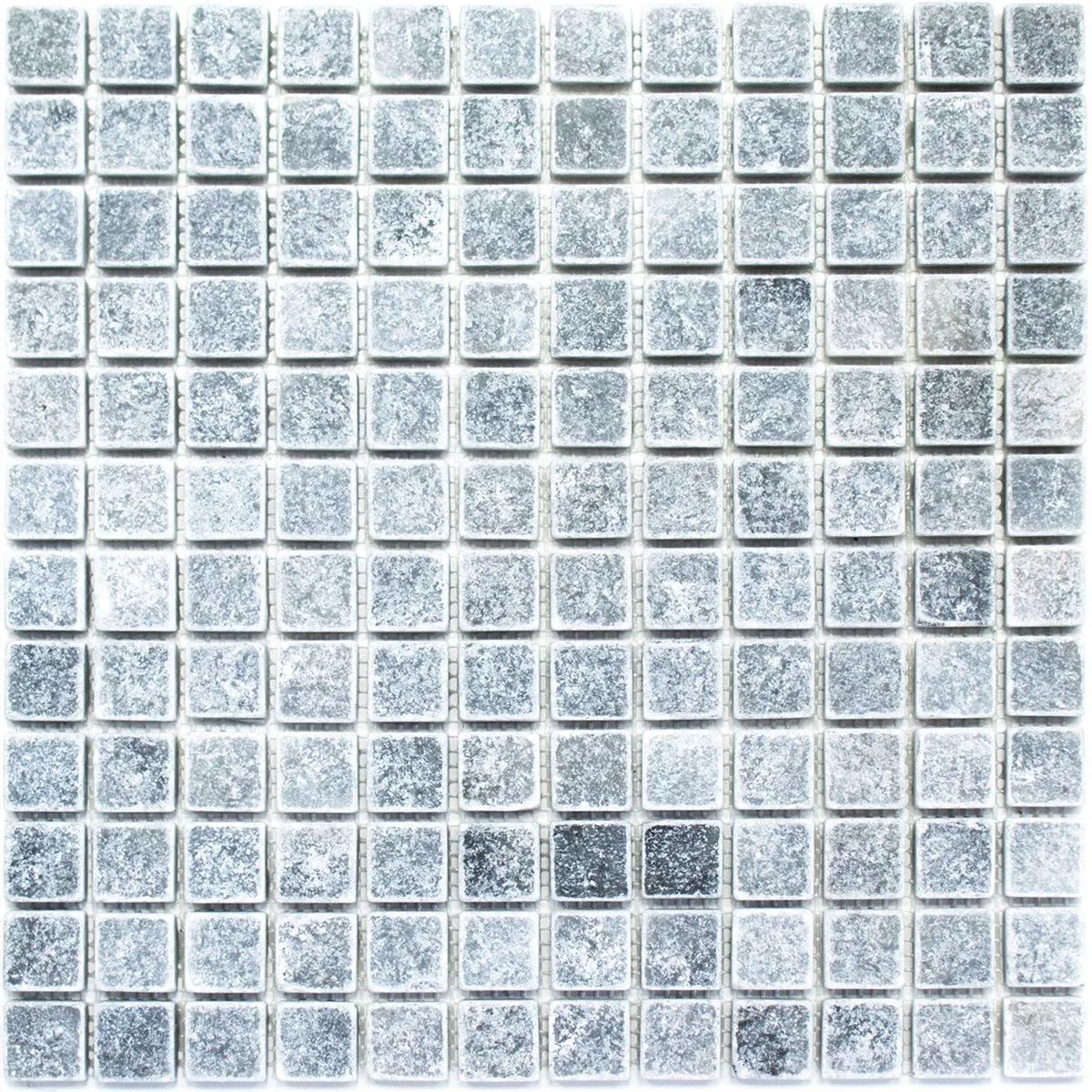 Marmură Plăci De Mozaic Bardiglio Negru Gri 23