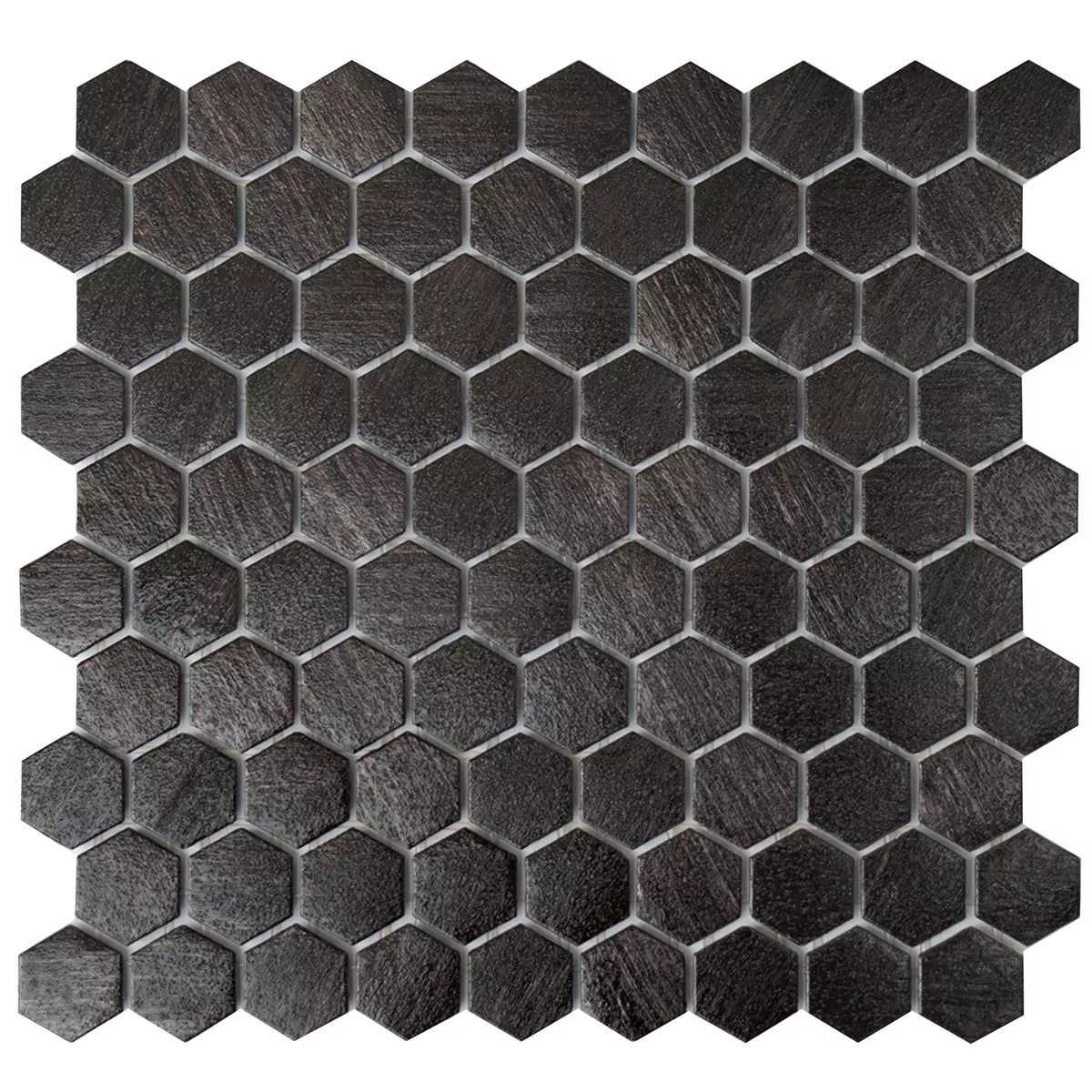 Mozaic De Sticlă Gresie Trend-Vi Hexagonal 2104 Antracit