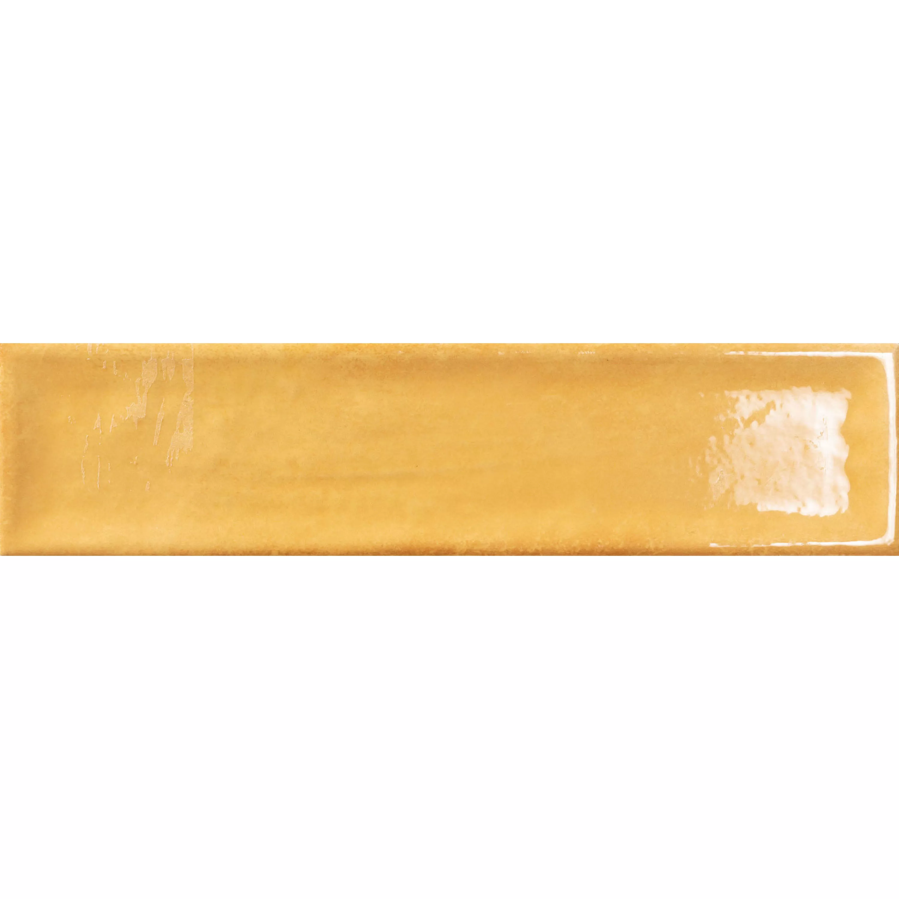 Plăci Ceramice Pentru Pereti Pascal Strălucitor Interior Fațetă  Galben 7,5x30cm Plăci Ceramice Pentru Pereti Pascal Strălucitor Interior Fațetă  Galben 7,5x30cm