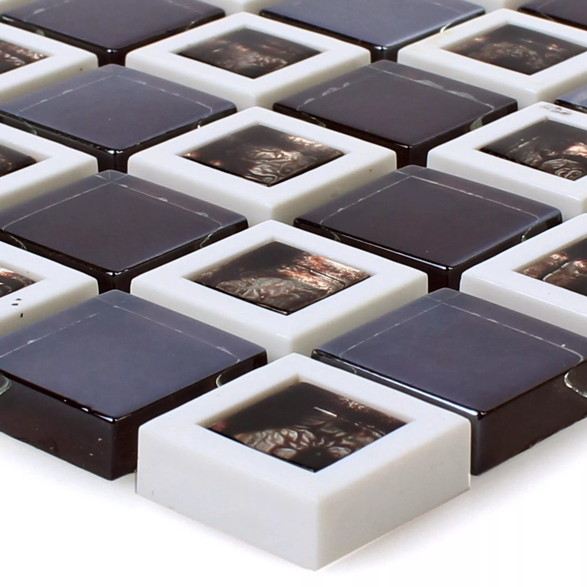 Sticlă Plastic Mozaic Anatolia Negru Sticlă Plastic Mozaic Anatolia Negru