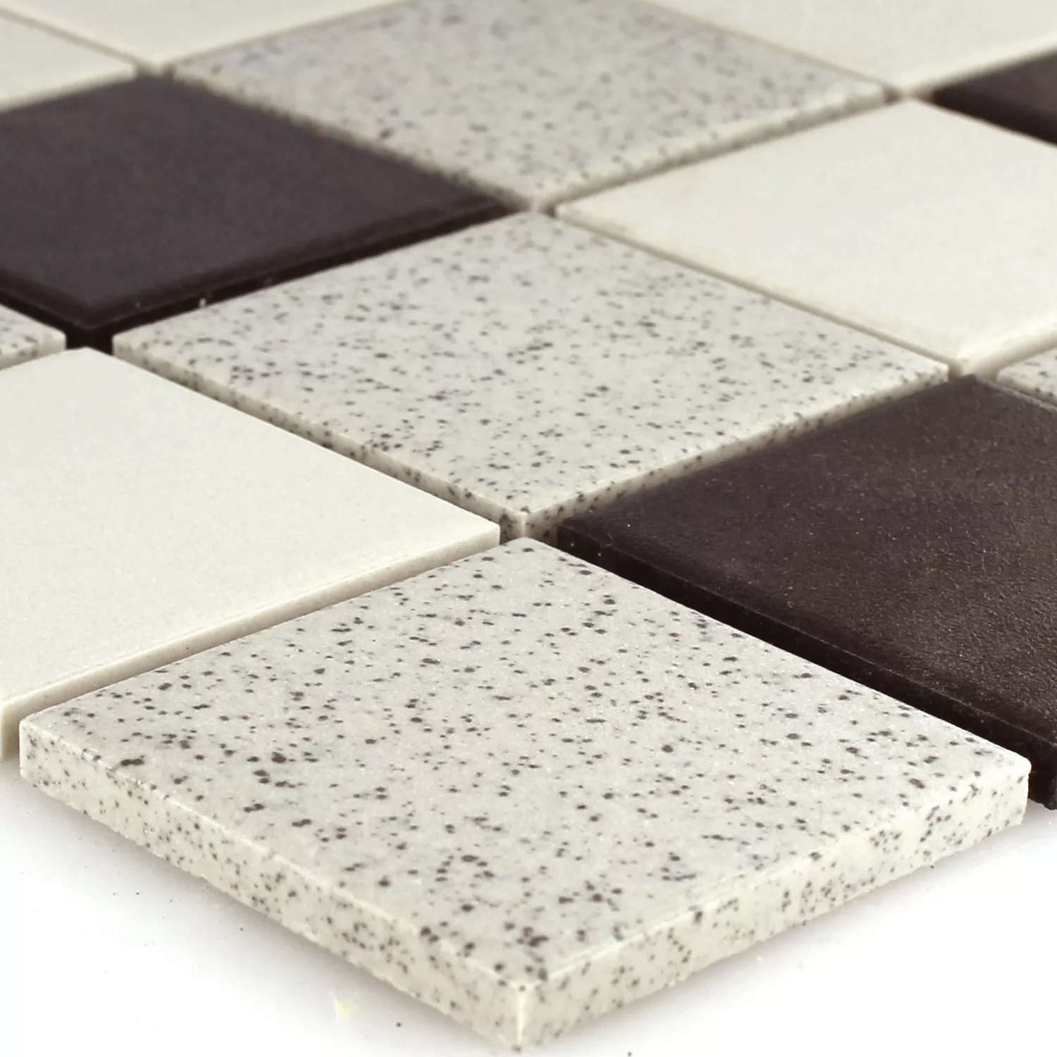 Plăci De Mozaic Ceramică Monforte Negru Gri Înghețată