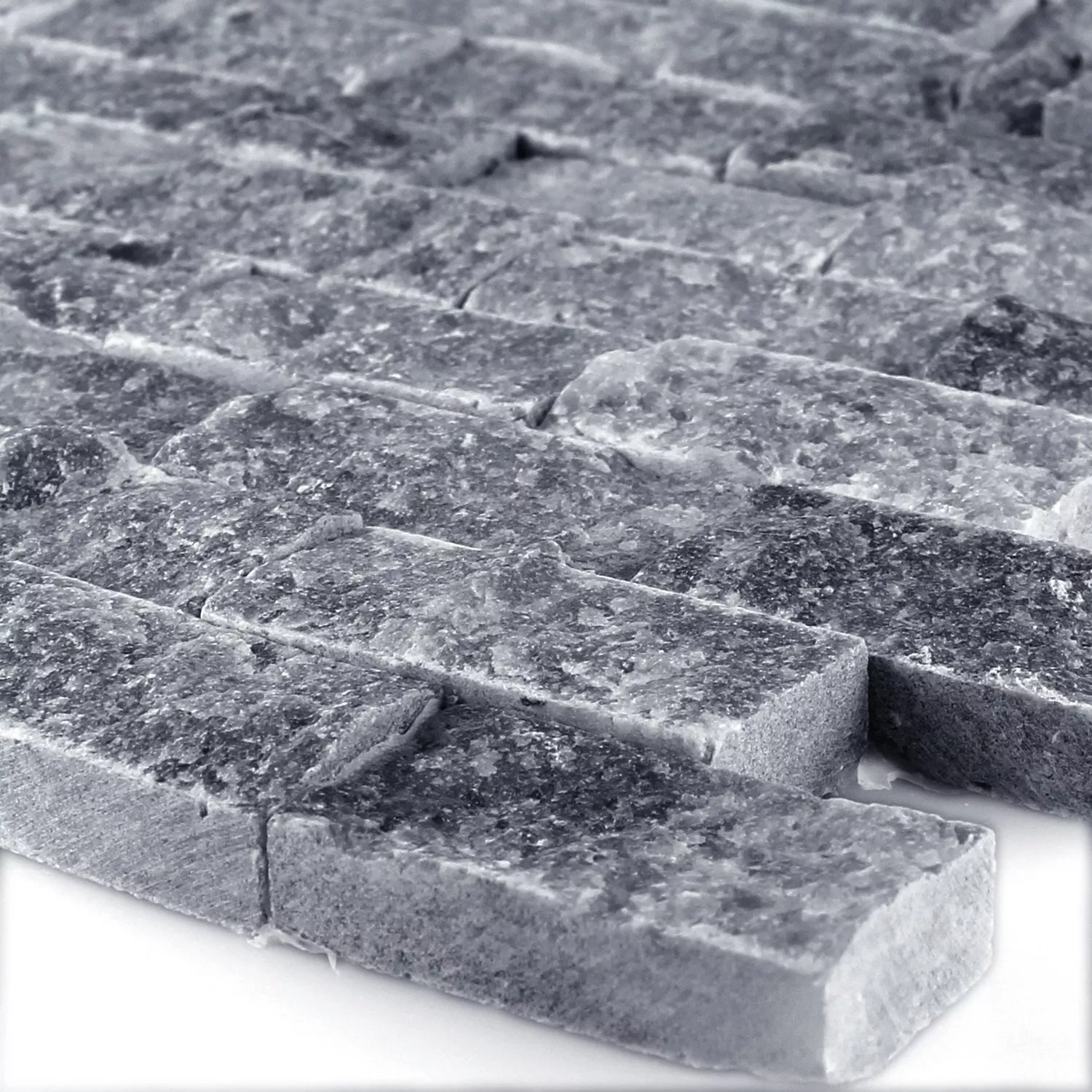 Plăci De Mozaic Marmură Visso Nero 3D Plăci De Mozaic Marmură Visso Nero 3D