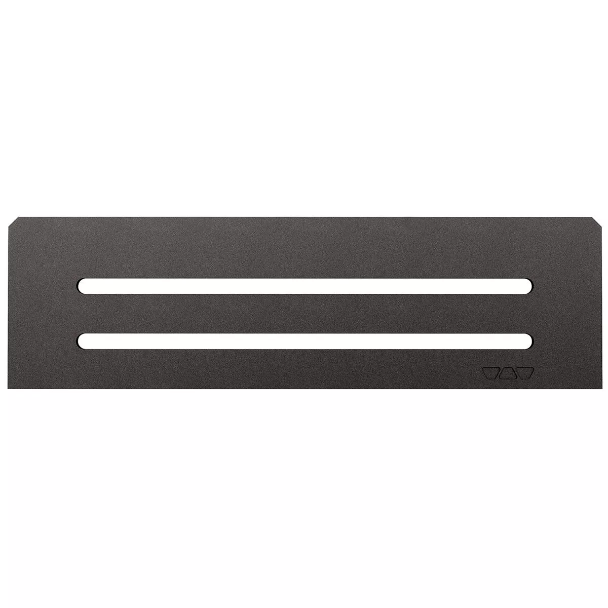 Raft de perete nișă Schlüter dreptunghiular 30x8.7cm Wave antracit