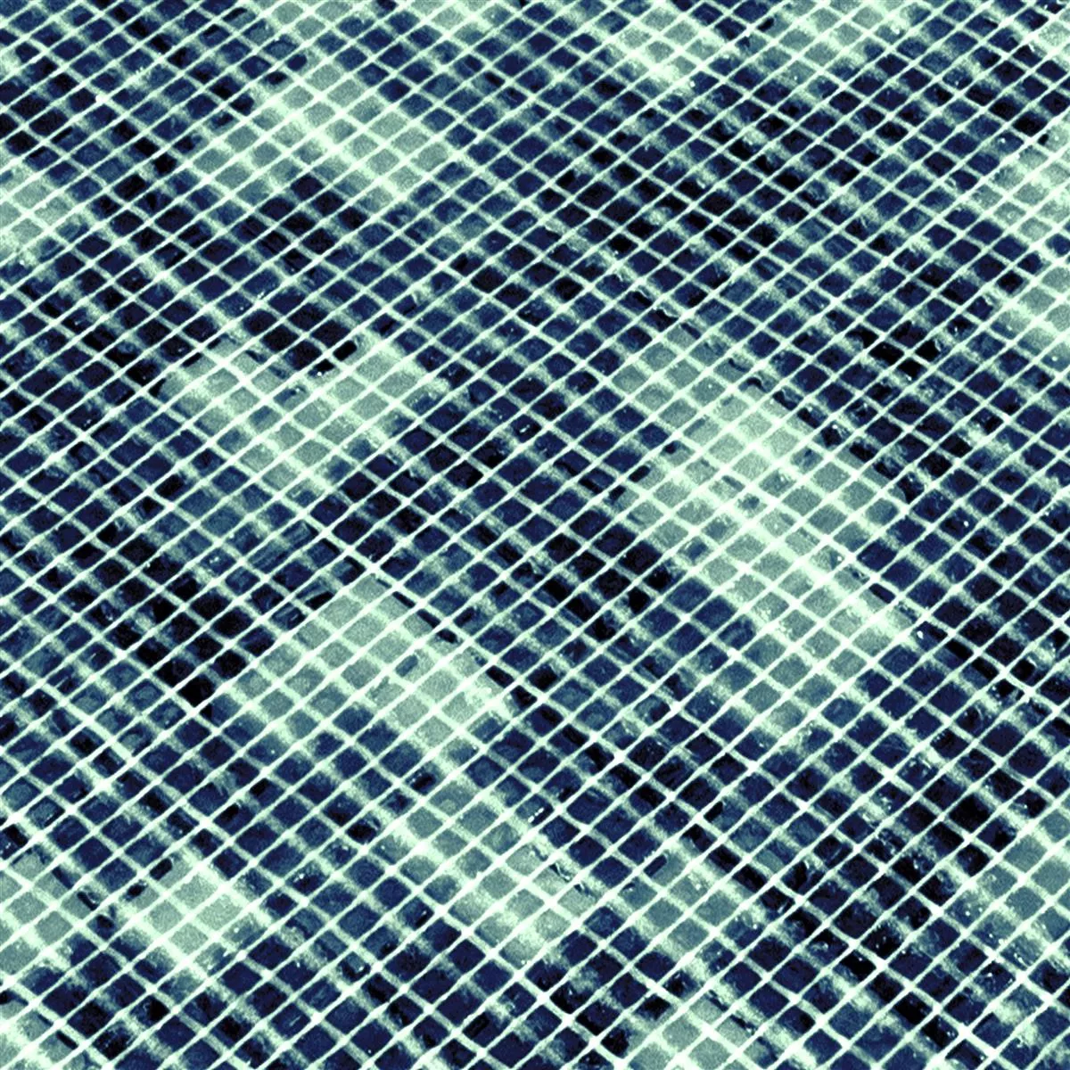 Mozaic De Sticlă Gresie Catalina Albastru Verde Mix