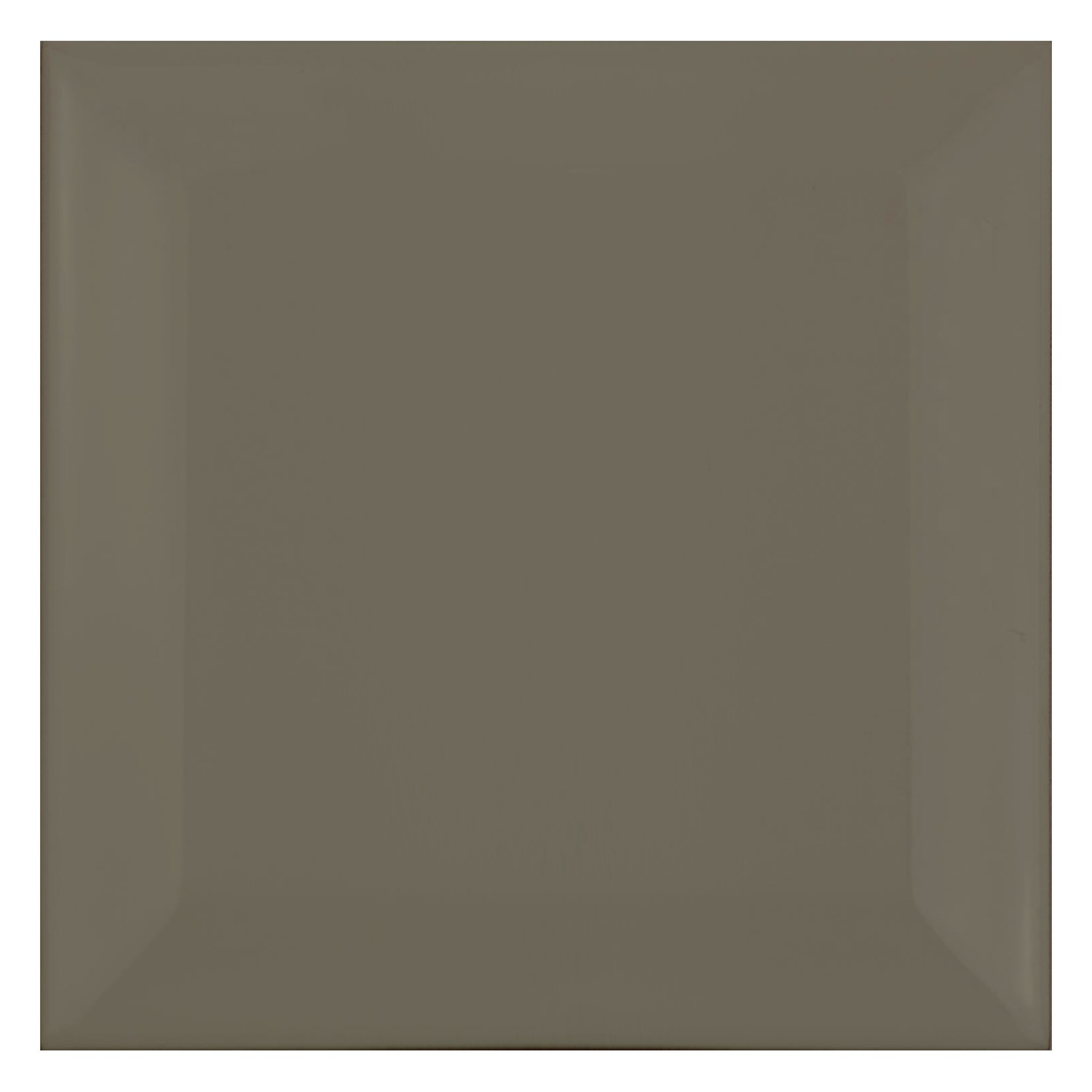 Tigla de metrou Gri Înghețată 10x10 cm Fațetă Catarina Dark Grey