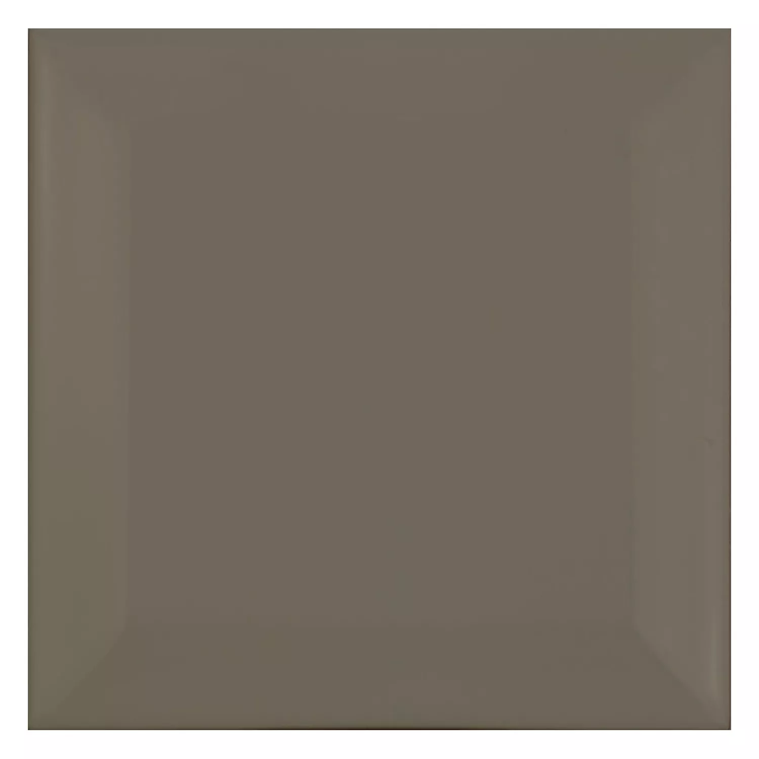 Tigla de metrou Gri Înghețată 10x10 cm Fațetă Catarina Dark Grey