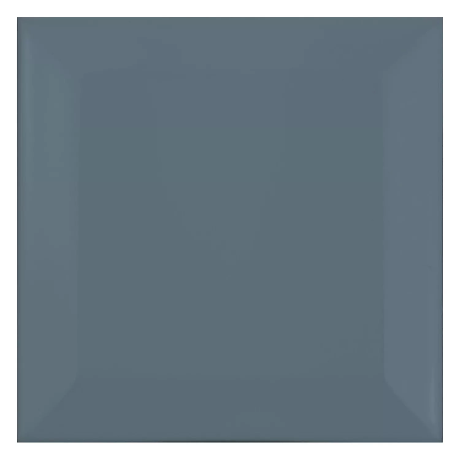 Tigla de metrou Albastru Înghețată 10x10 cm Fațetă Catarina Blue Mist