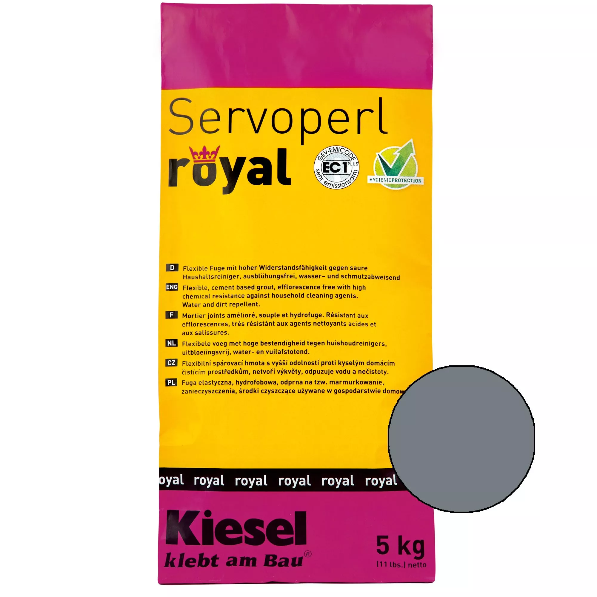 Kiesel Servoperl royal - compus pentru articulații-5kg bazalt