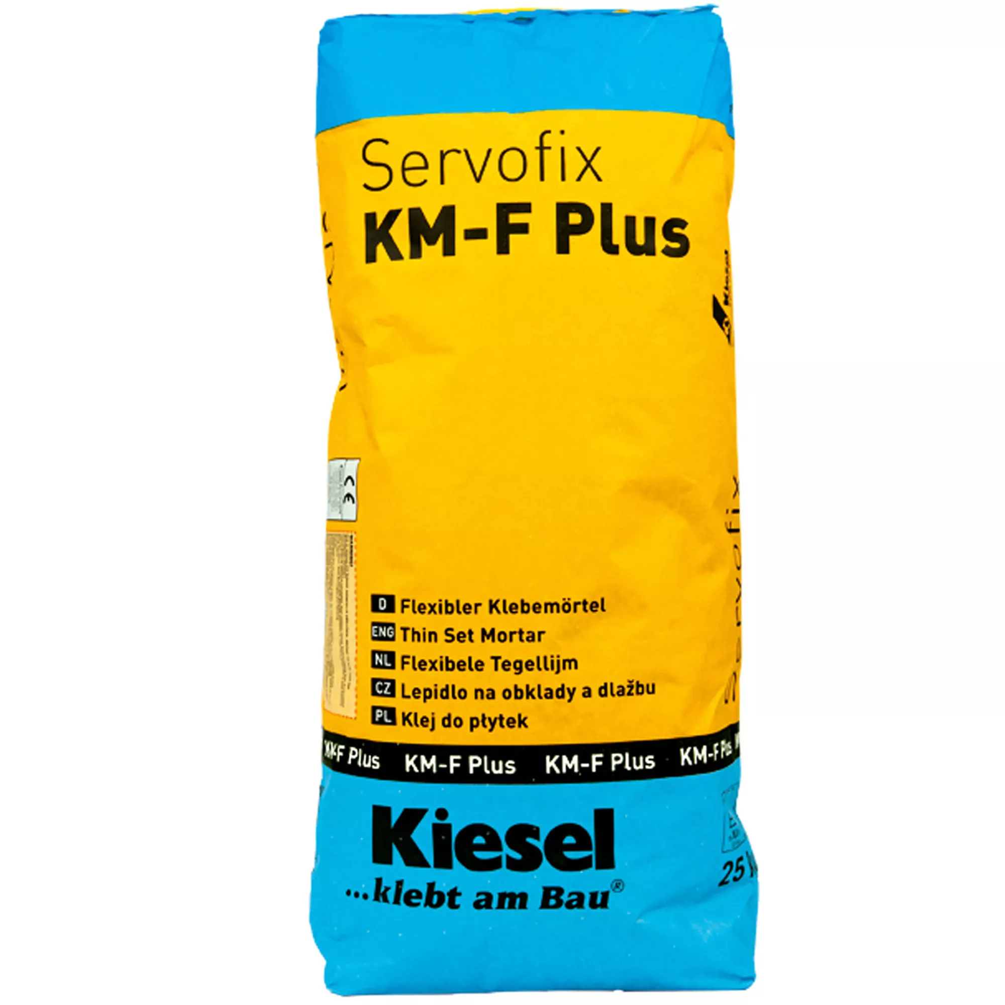 Adeziv pentru faianță Kiesel Servofix KM-F Plus - mortar adeziv flexibil 25 kg Adeziv pentru faianță Kiesel Servofix KM-F Plus - mortar adeziv flexibil 25 kg