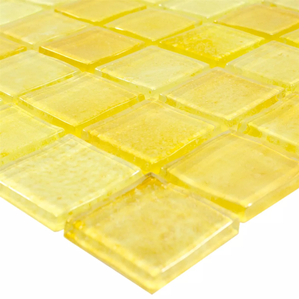 Mozaic De Sticlă Argos Galben 23x23x4 mm