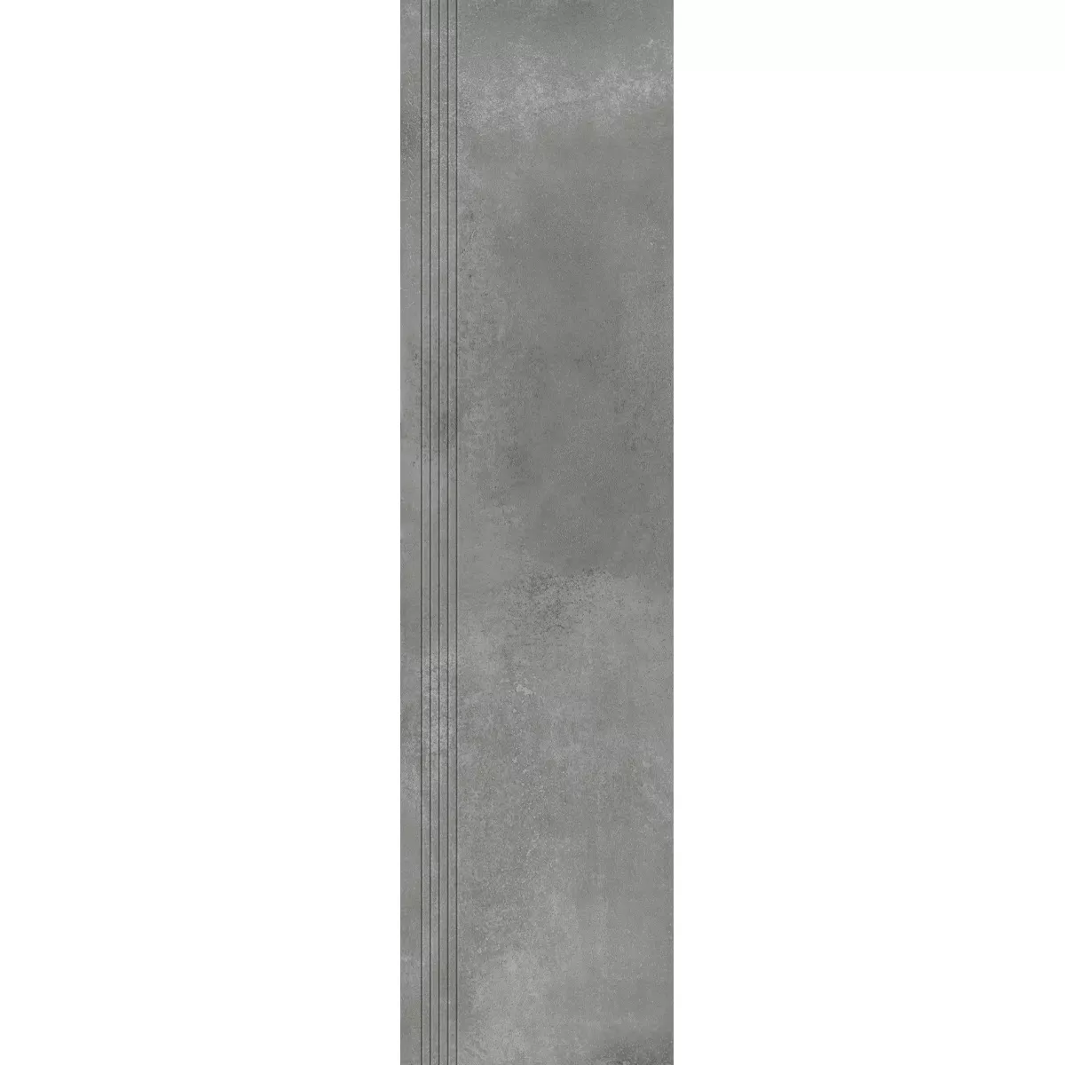 Rillenstufe Belgium Betonoptik Grau 30x120 cm