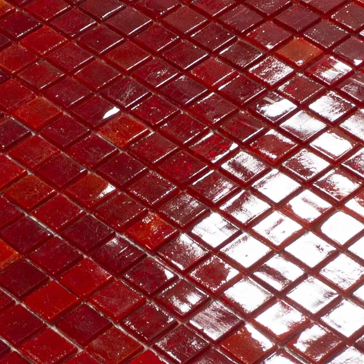 Mozaic De Sticlă Gresie Vera Roșu Mix