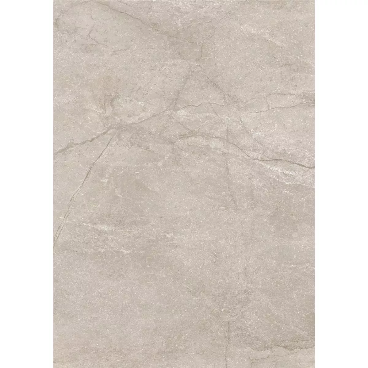 Model din Gresie Pangea Aspect De Marmură Înghețată Bej 60x120cm