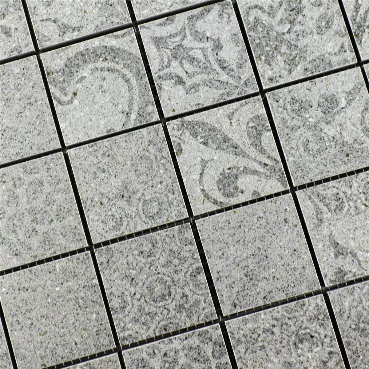 Mozaic Ceramic Gresie Jeylo Optica Retro Gri Q48