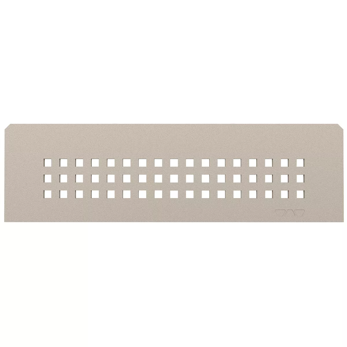 Raft de perete nișă Schlüter dreptunghiular 30x8.7cm pătrat crem