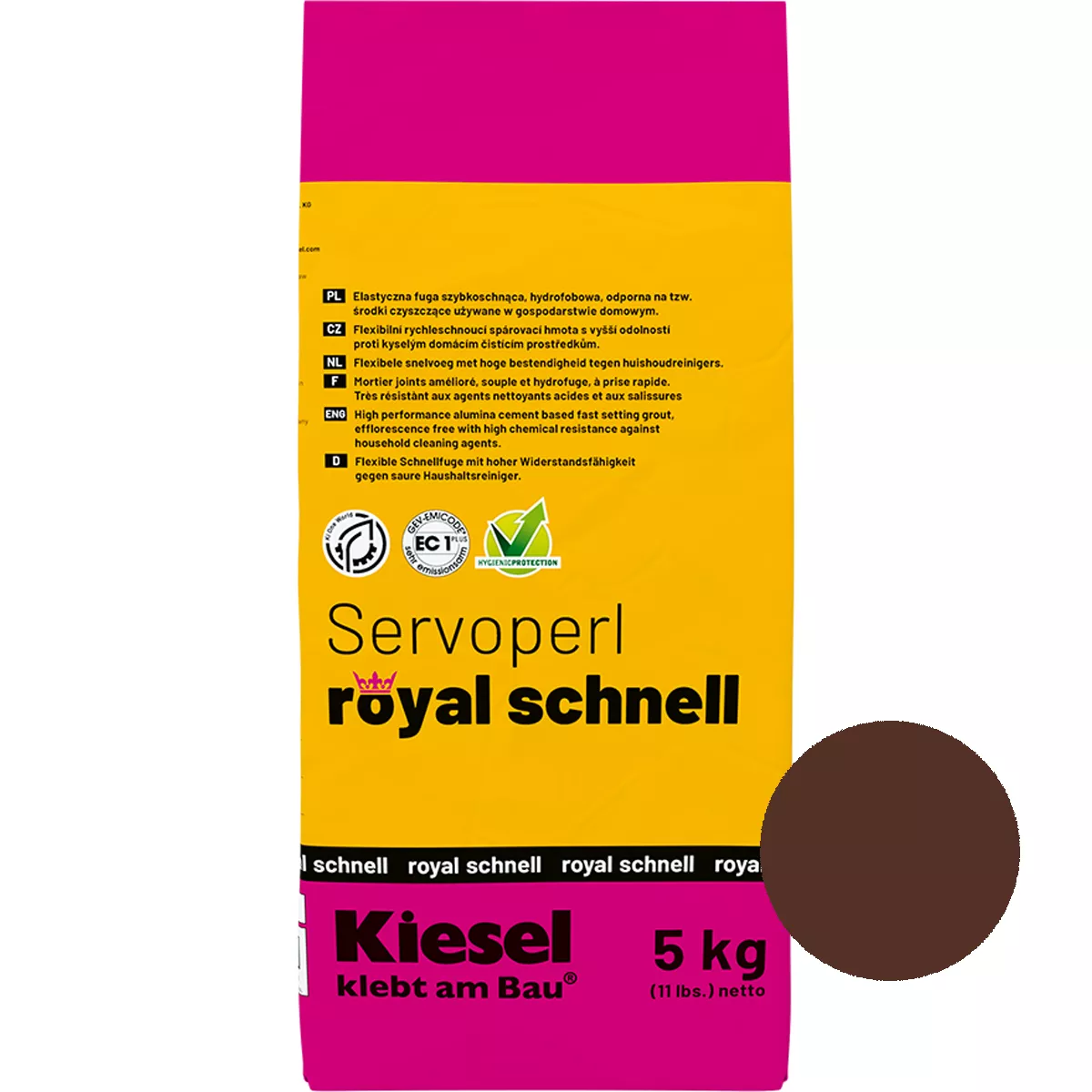 Compus pentru îmbinări Servoperl Royal Quick Bali Brown 5 kg