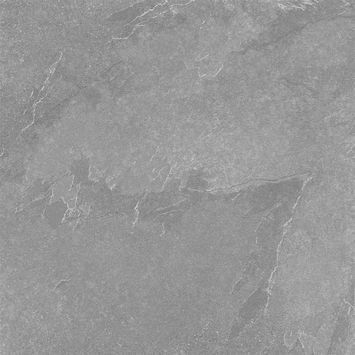 Gresie Memphis Aspect De Piatră R10/B Antracit 60x60cm