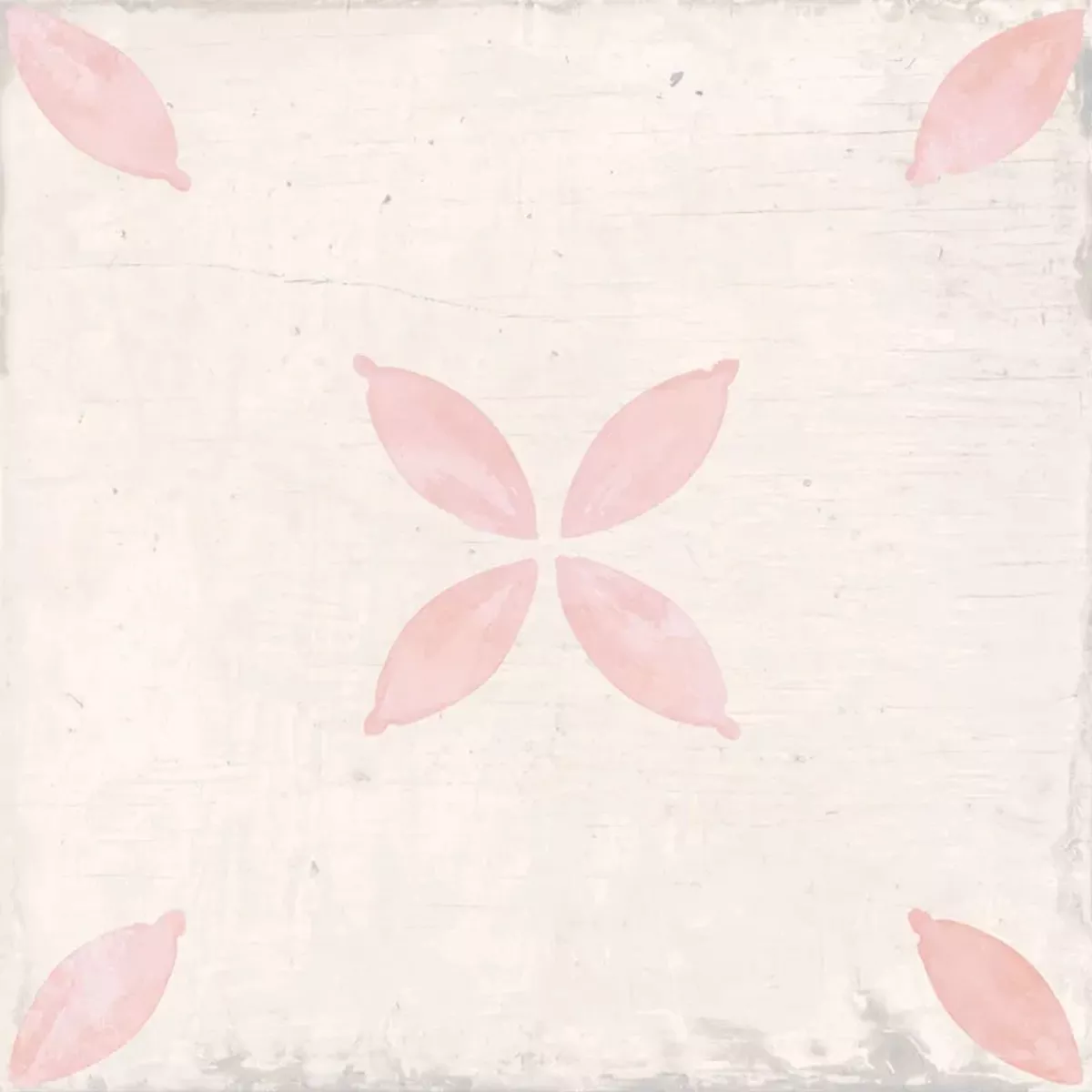 Pelin Roz Cremă 25x25 cm