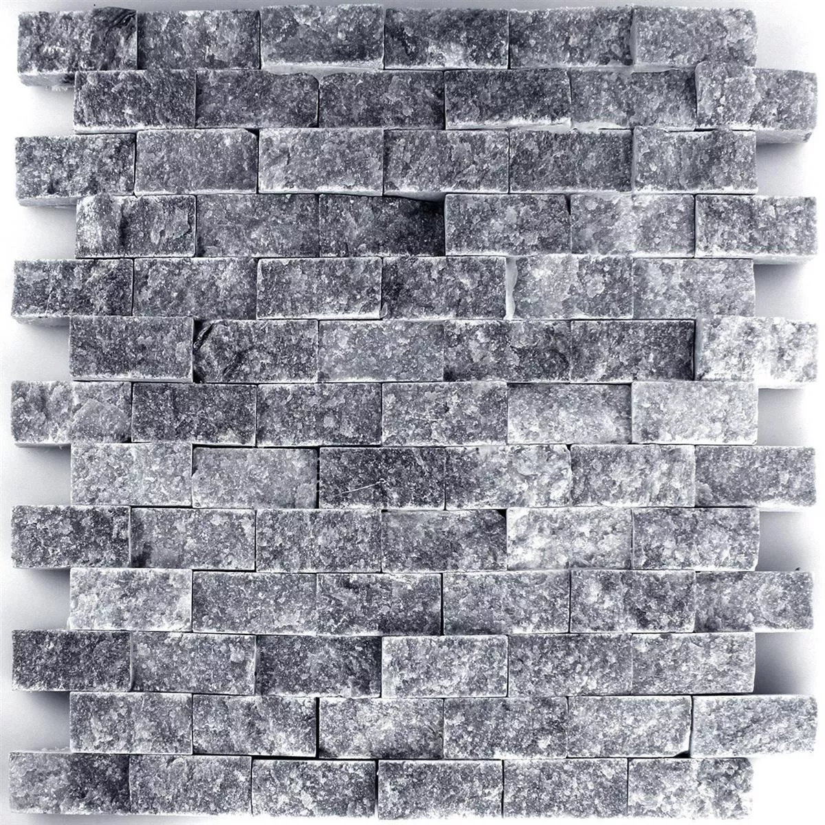 Plăci De Mozaic Marmură Visso Nero 3D