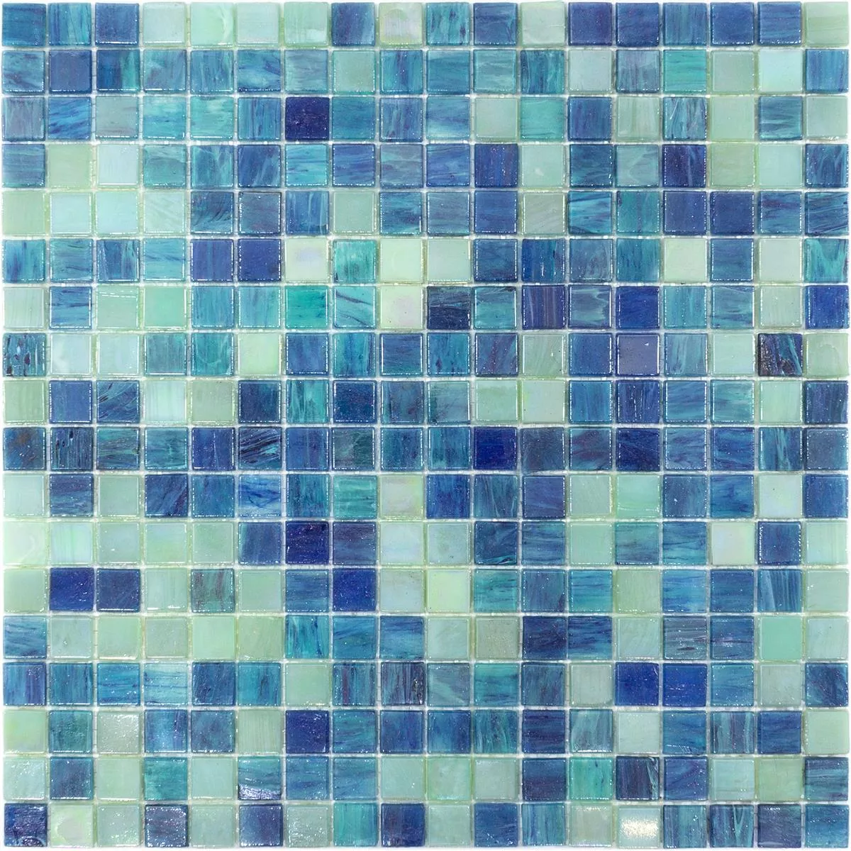 Mozaic De Sticlă Gresie Carla Albastru Turcoaz