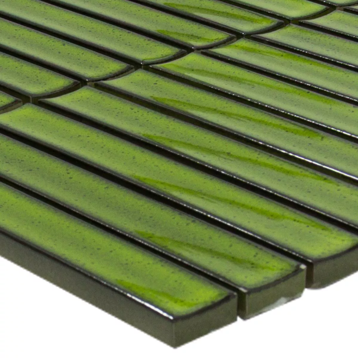 Ceramică Tiglă De Mozaic Tauplitz Tijă Verde Deschis