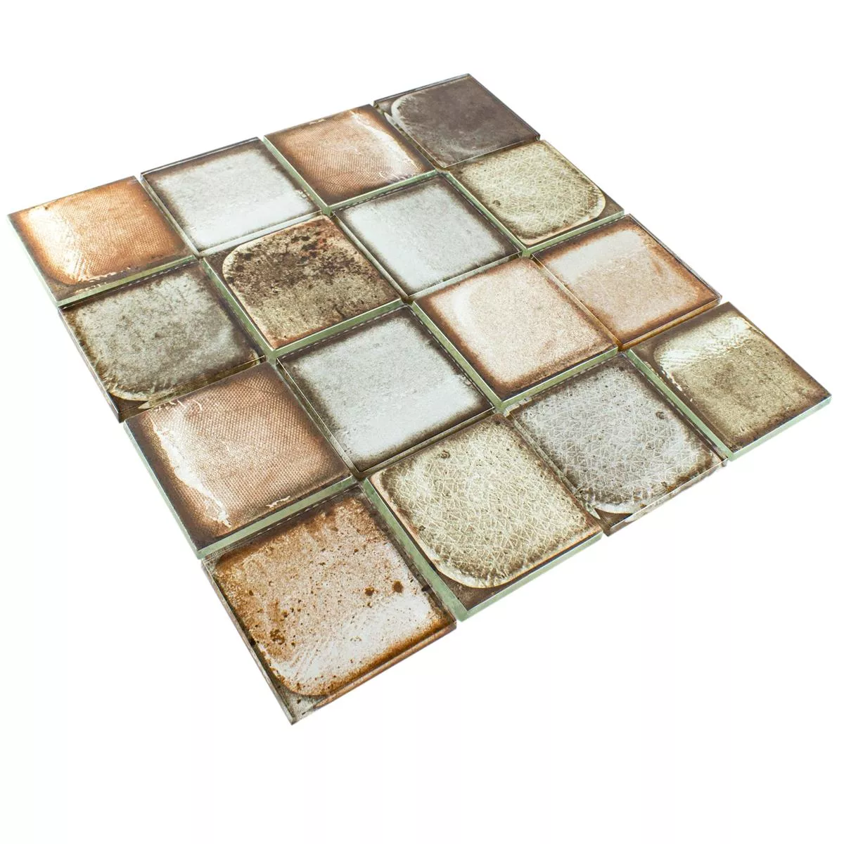 Mozaic De Sticlă Gresie Aspect de Ciment Granada Bej