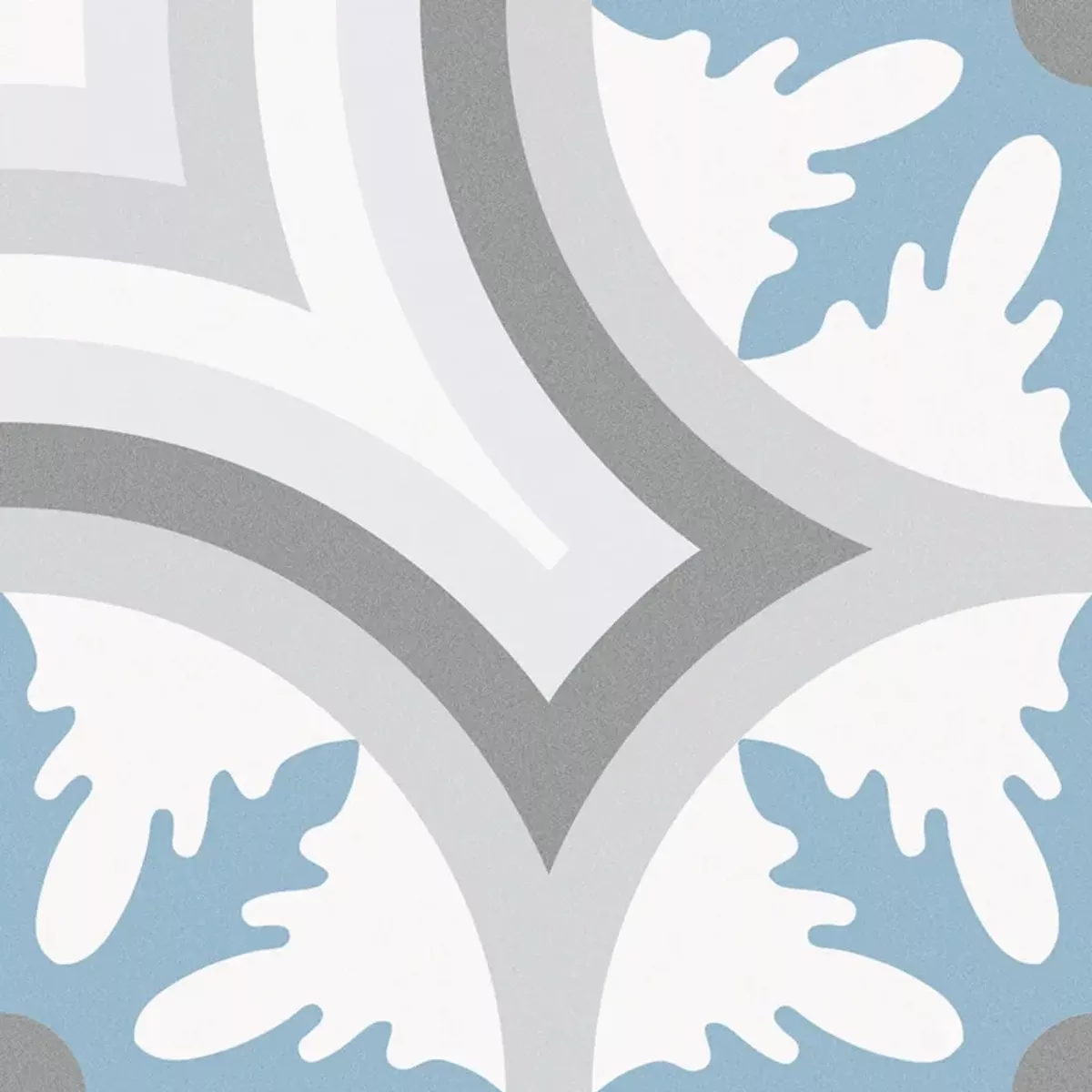 Atlantica Nomad Albastru Alb Gri 25x25 cm