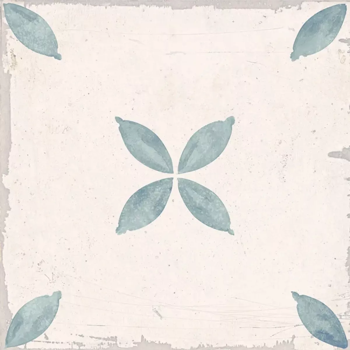 Pelin Albastru Deschis Cremă 25x25 cm