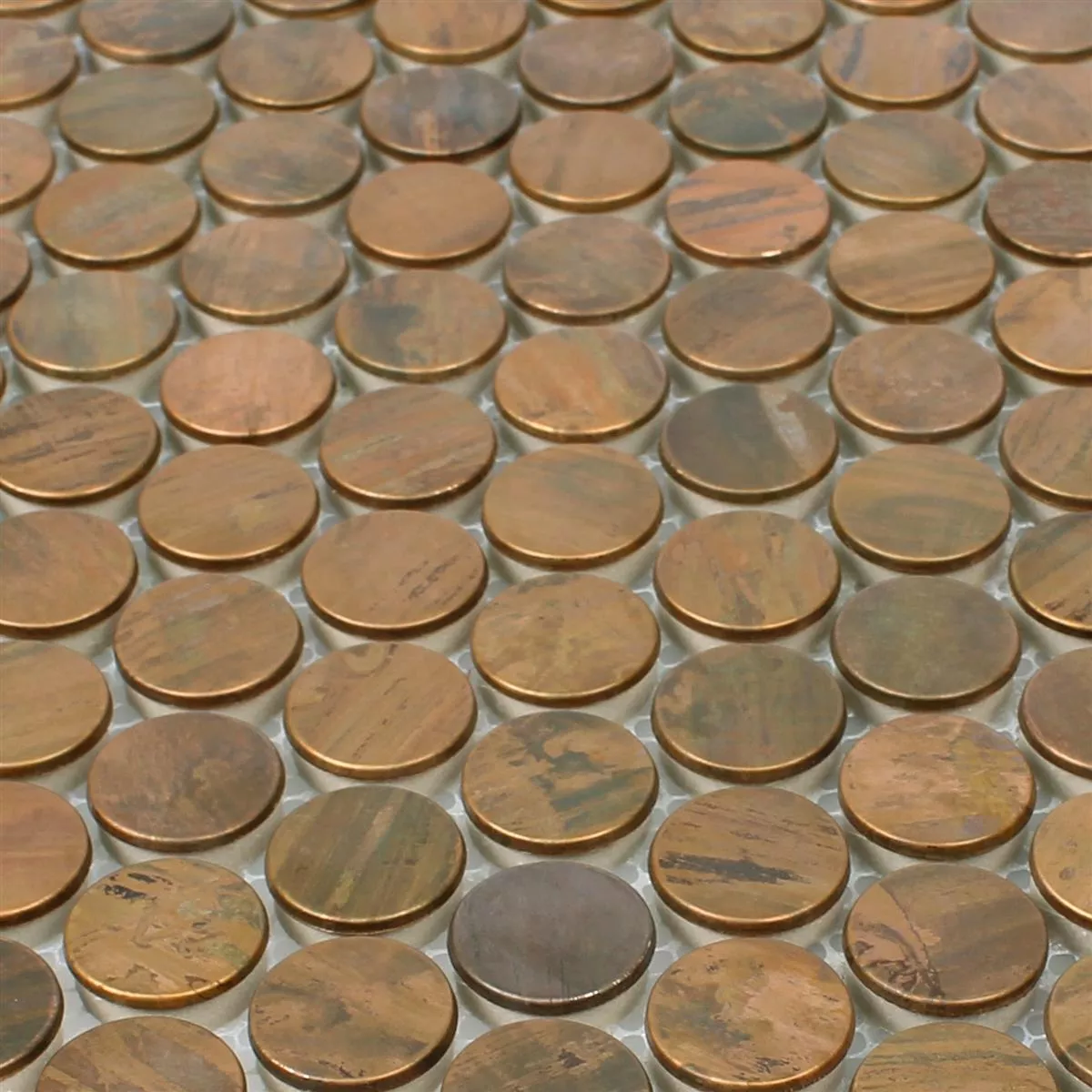 Metal Cupru Plăci De Mozaic Myron Buton
