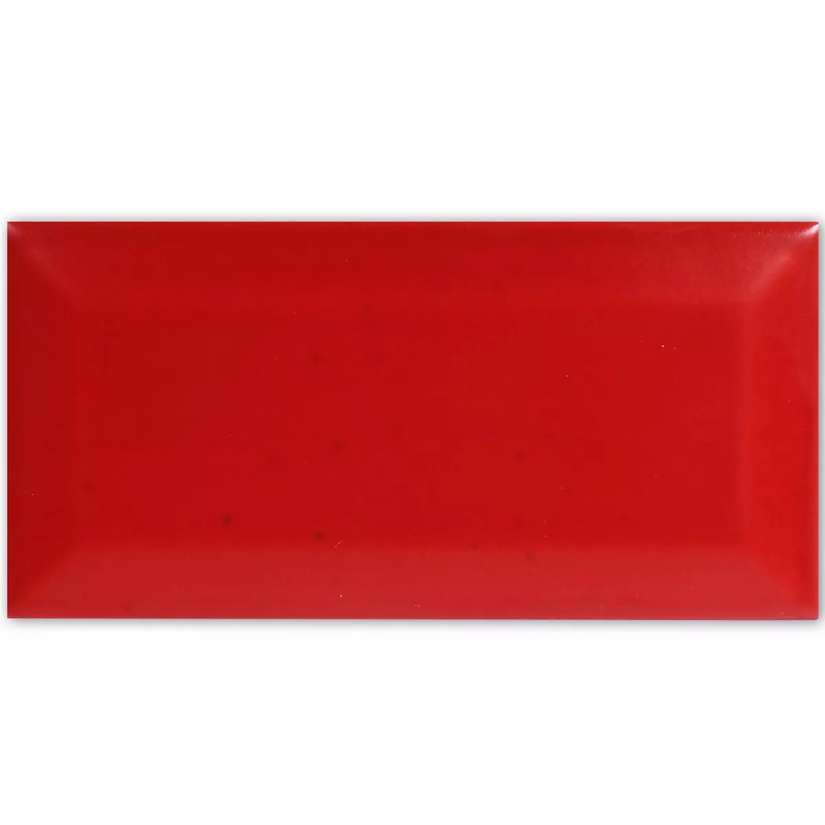 Metro Plăci Ceramice Pentru Pereti Vermiglio Roșu Înghețată Fațetă 7,5x15cm