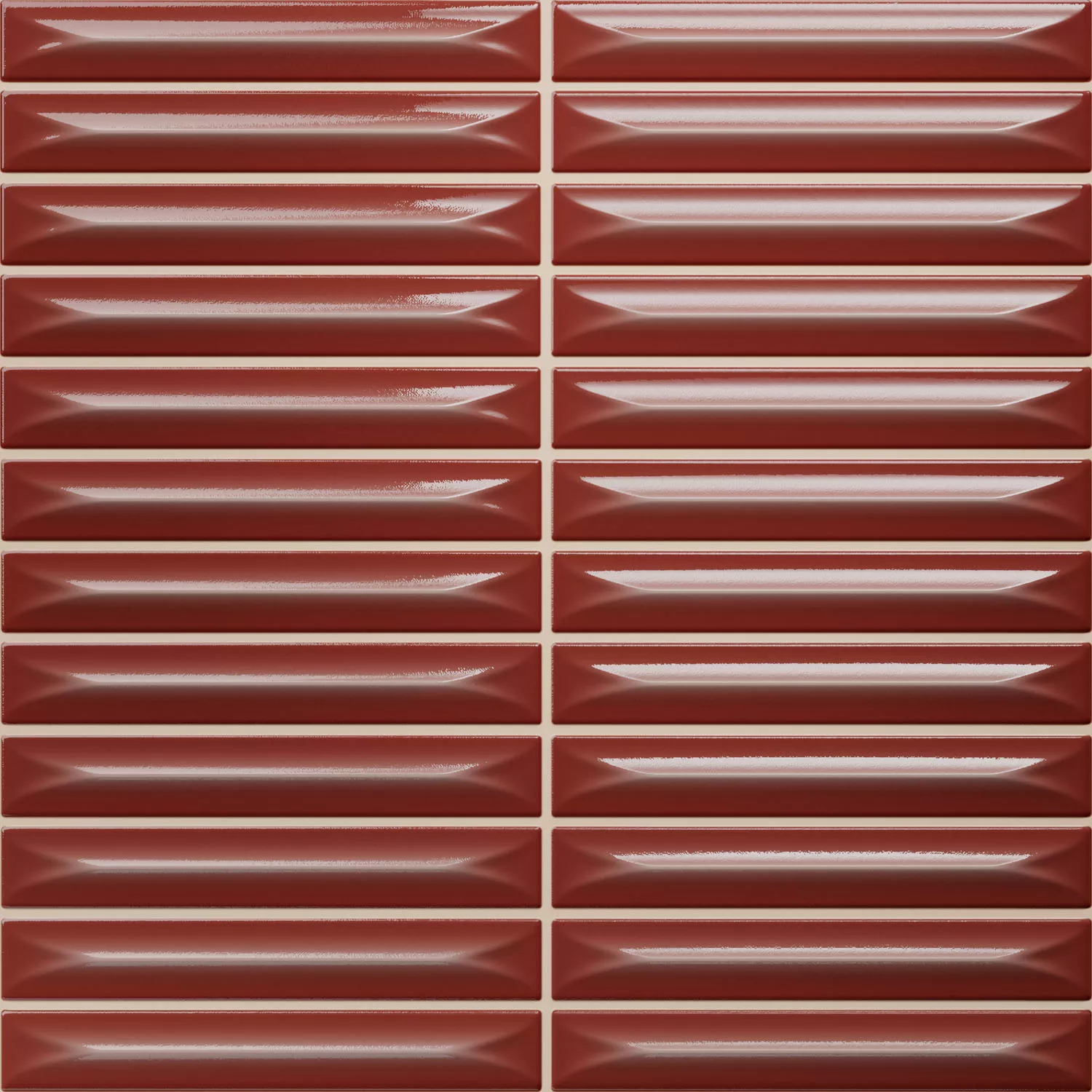Bevel Karamell Strălucitor Tijă 20x20 cm