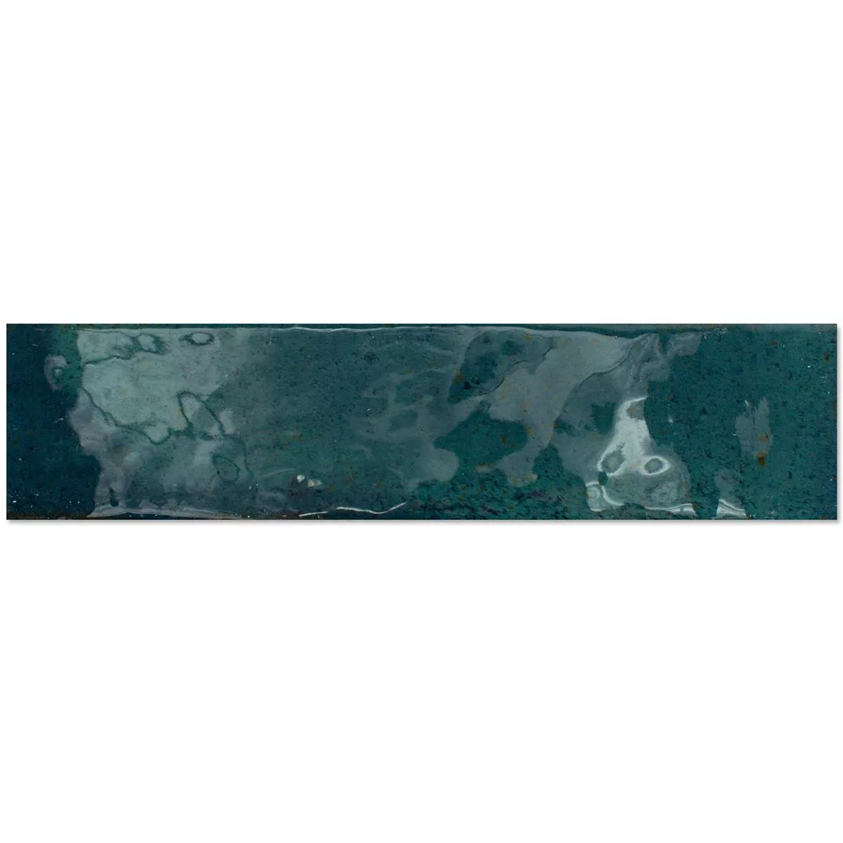Plăci Ceramice Pentru Pereti Kiowa Strălucitor Ondulat Albastru 6x25cm Plăci Ceramice Pentru Pereti Kiowa Strălucitor Ondulat Albastru 6x25cm