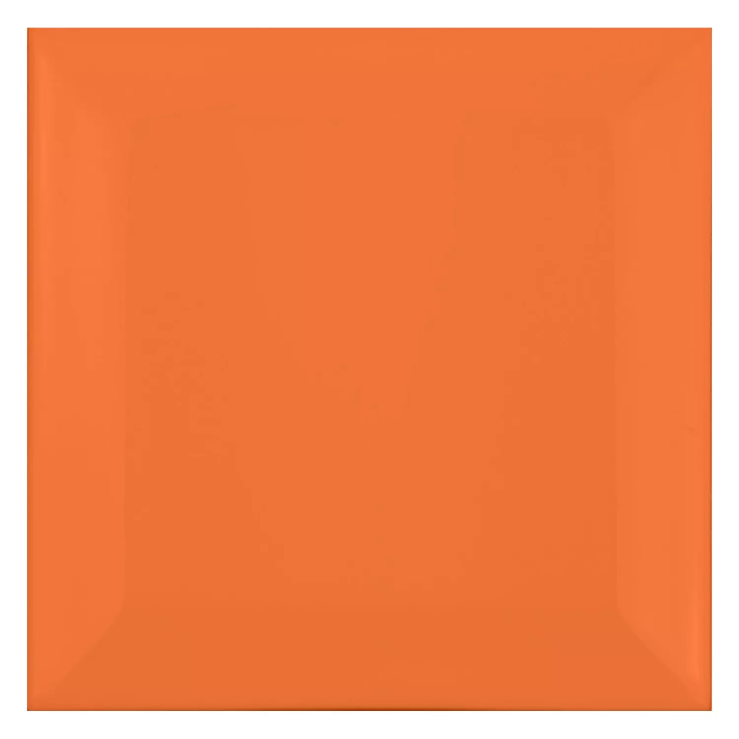 Tigla de metrou Portocale Înghețată 10x10 cm Fațetă Catarina Naranja