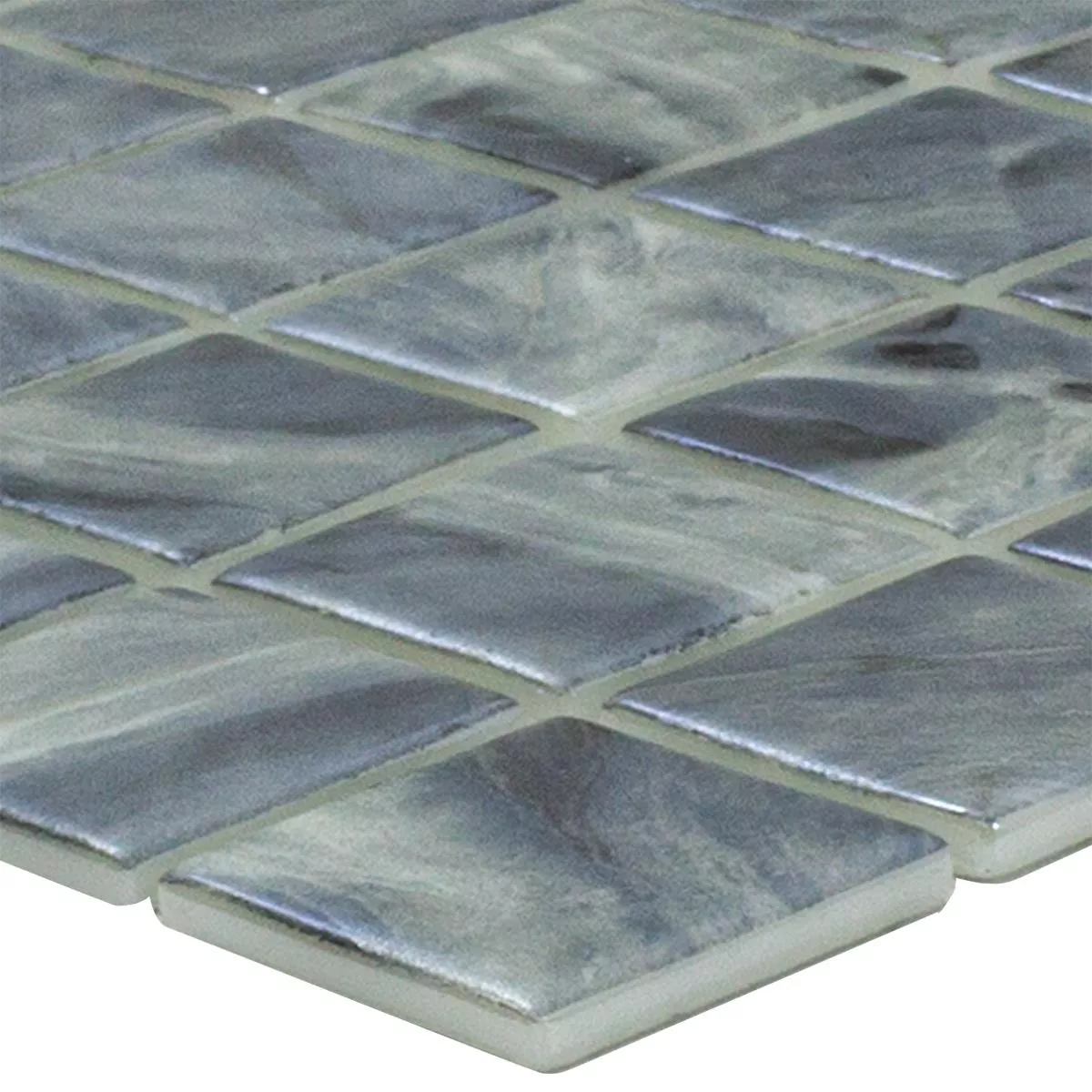 Sticlă Piscina Mozaic Alassio Gri 38 Sticlă Piscina Mozaic Alassio Gri 38