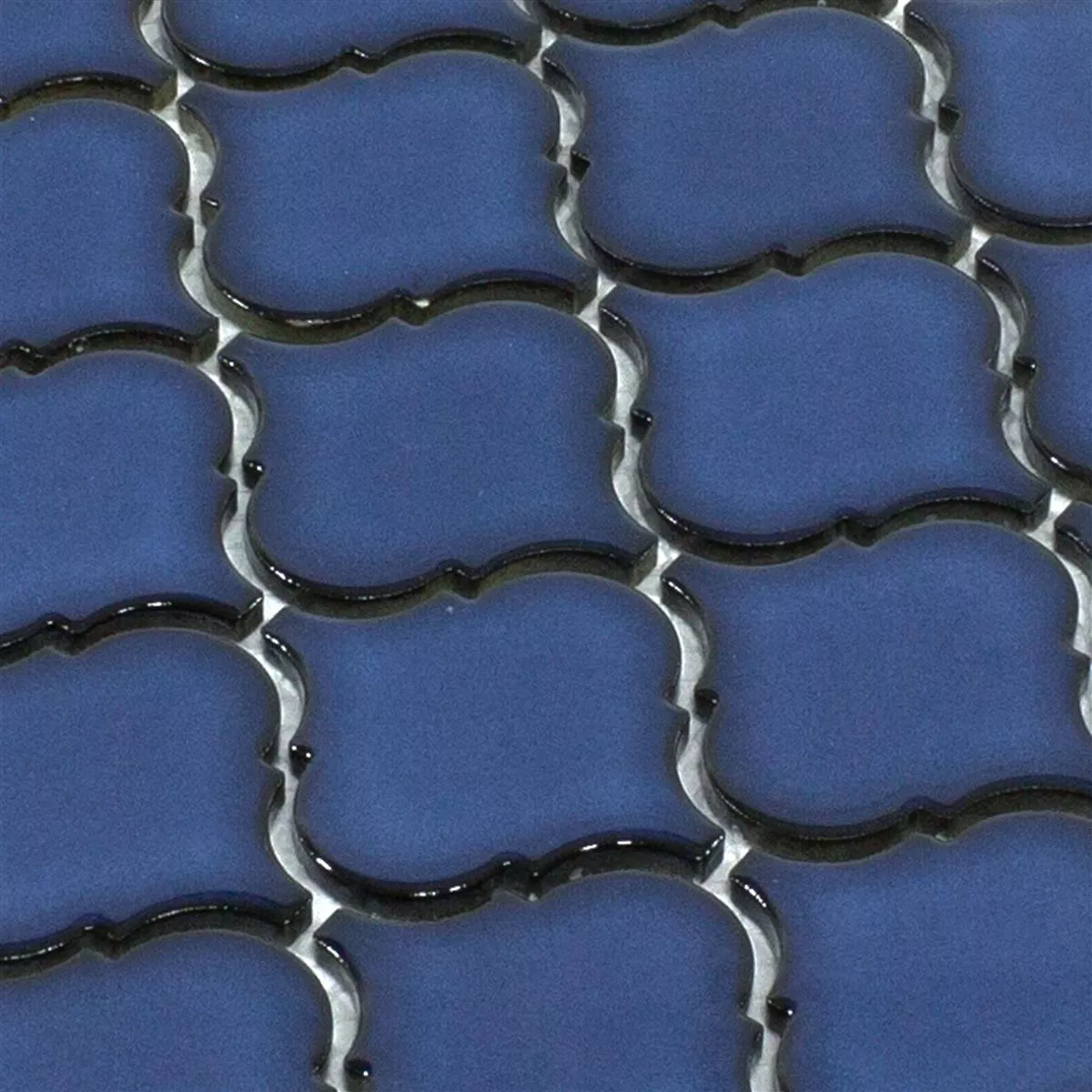 Ceramică Plăci De Mozaic Asmara Arabesque Albastru