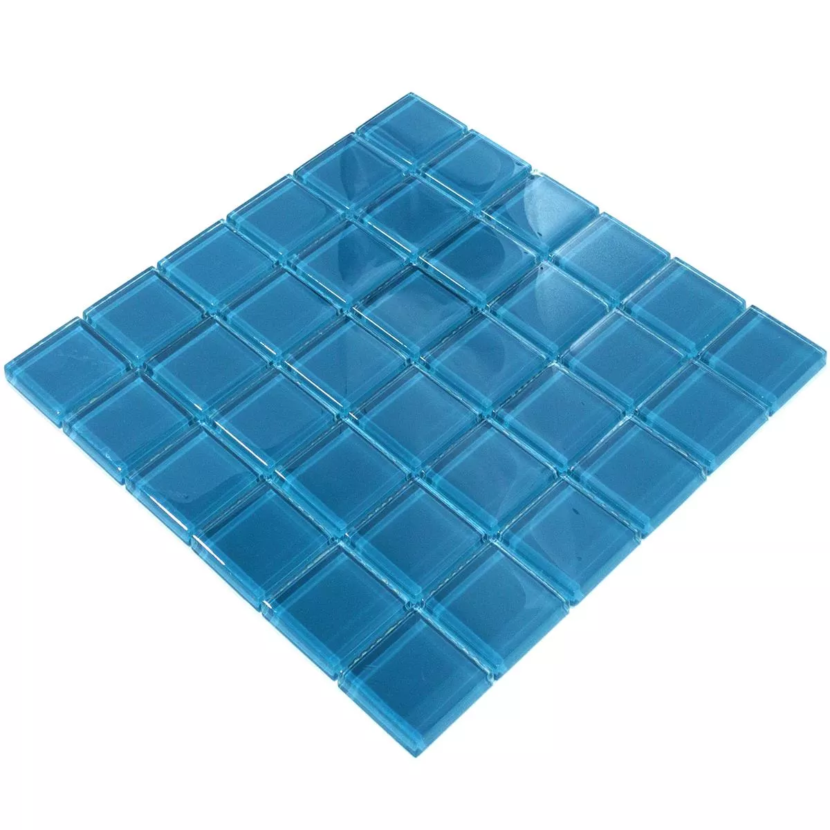 Mozaic De Sticlă Gresie Melmore Albastru