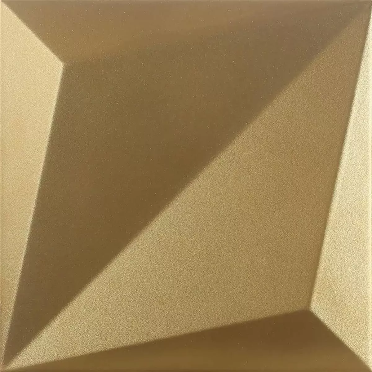 Plăci Ceramice Pentru Pereti Skyline 3D Origami Înghețată Aur